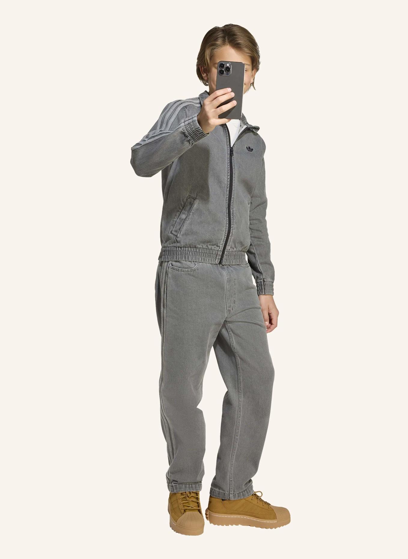 adidas Originals FIREBIRD TRACK TOP DENIM: GRAU