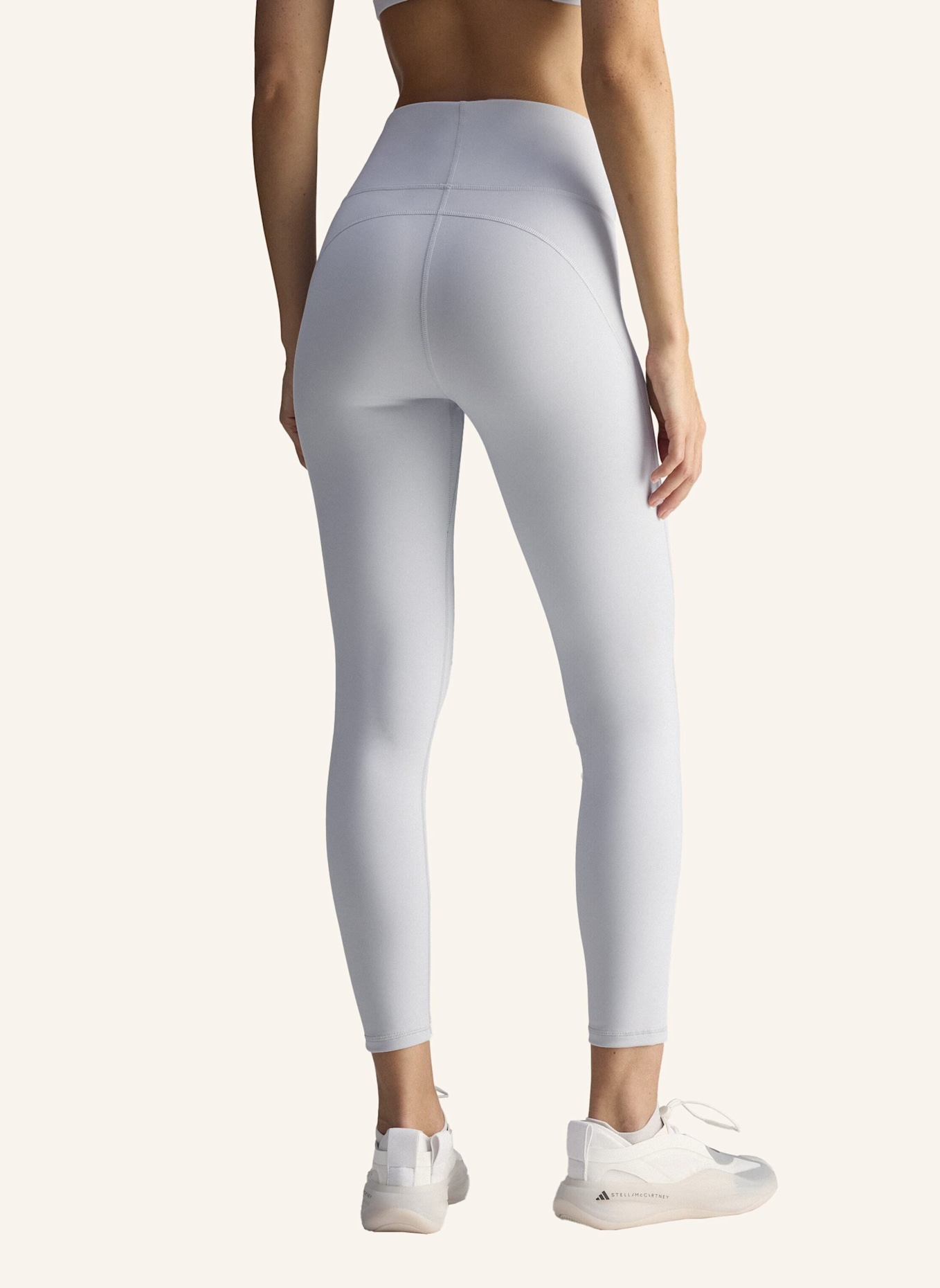adidas by Stella McCartney ADIDAS BY STELLA MCCARTNEY YOGA 7/8 LEGGINGS: GRAU