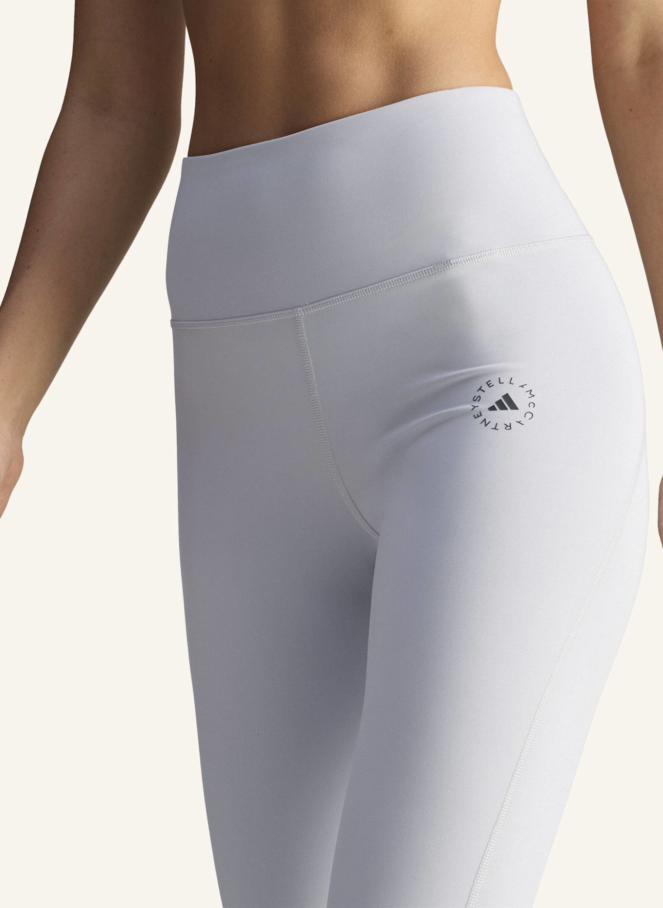 adidas by Stella McCartney ADIDAS BY STELLA MCCARTNEY YOGA 7/8 LEGGINGS: GRAU
