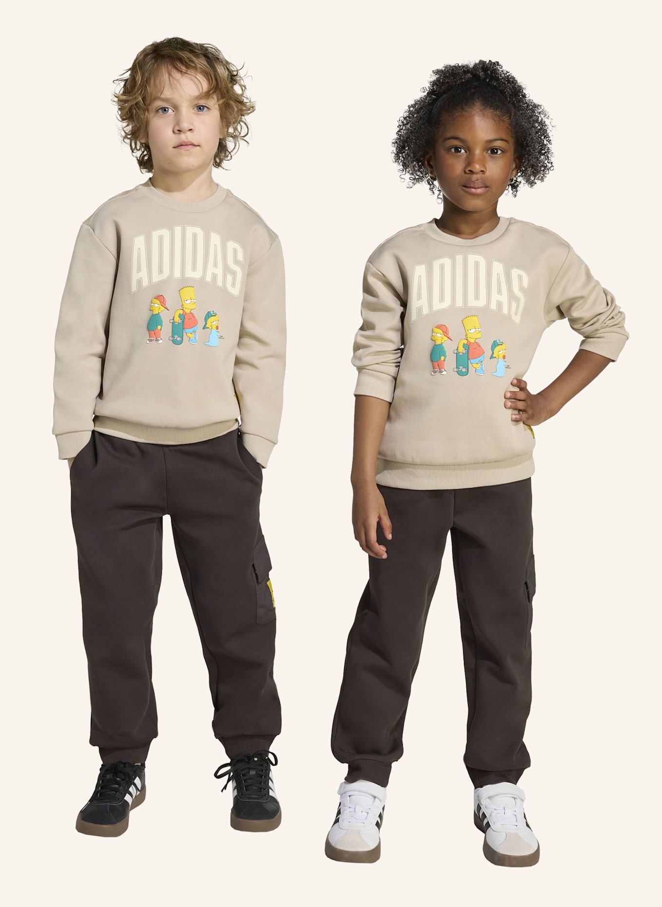 adidas THE SIMPSONS SET KINDER: BEIGE