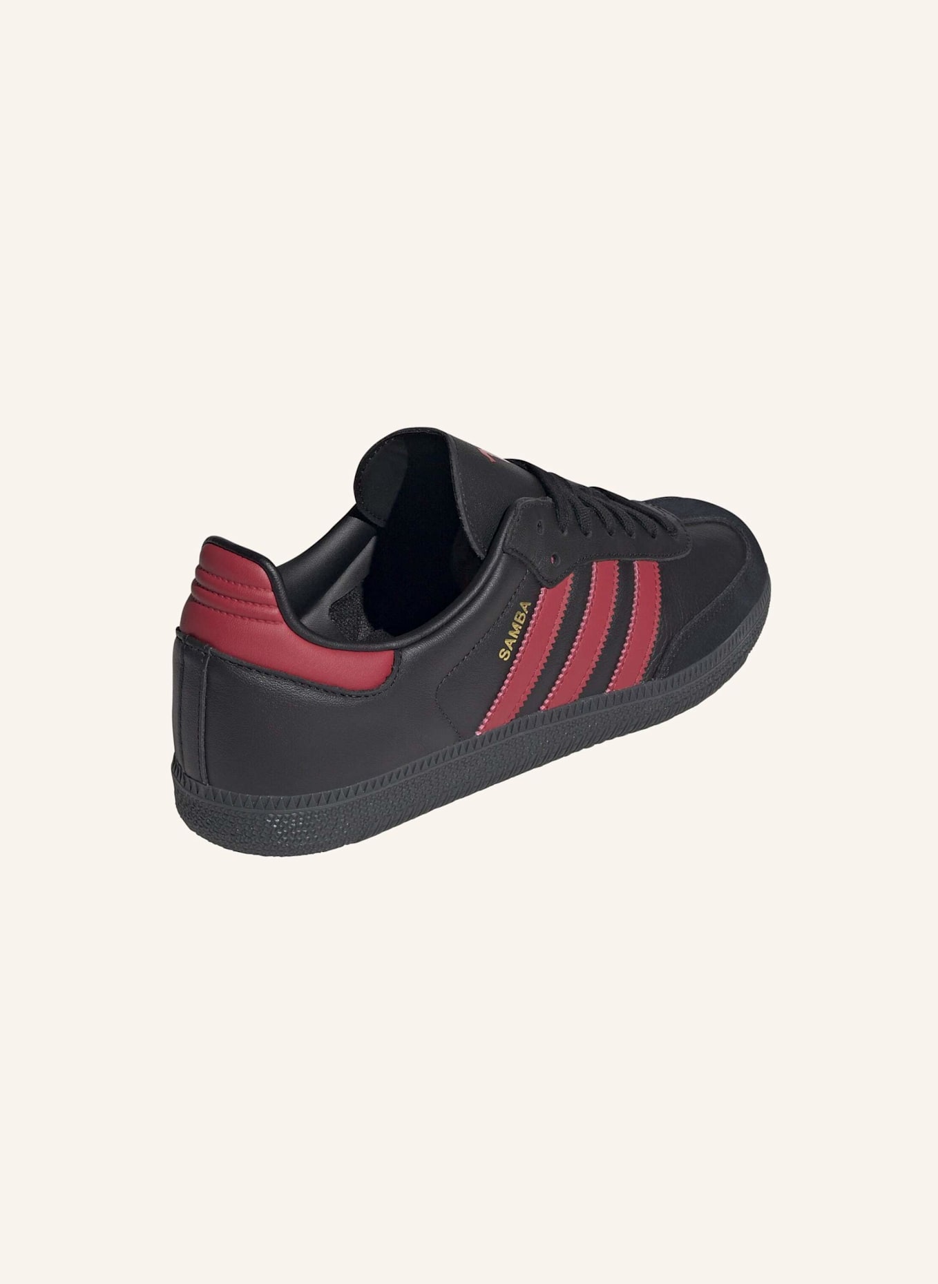 adidas Originals SAMBA MANCHESTER UNITED SCHUH: SCHWARZ/ ROT
