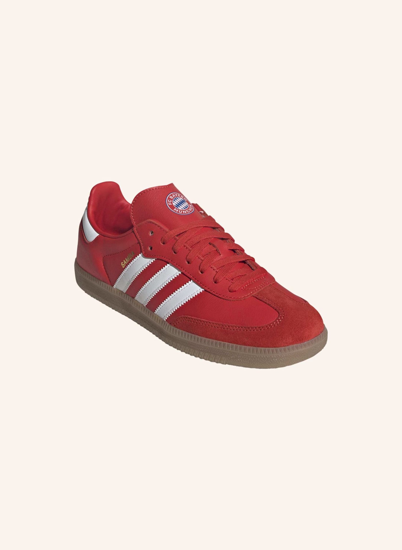 adidas Originals SAMBA MANCHESTER UNITED SCHUH: ROT/ WEISS