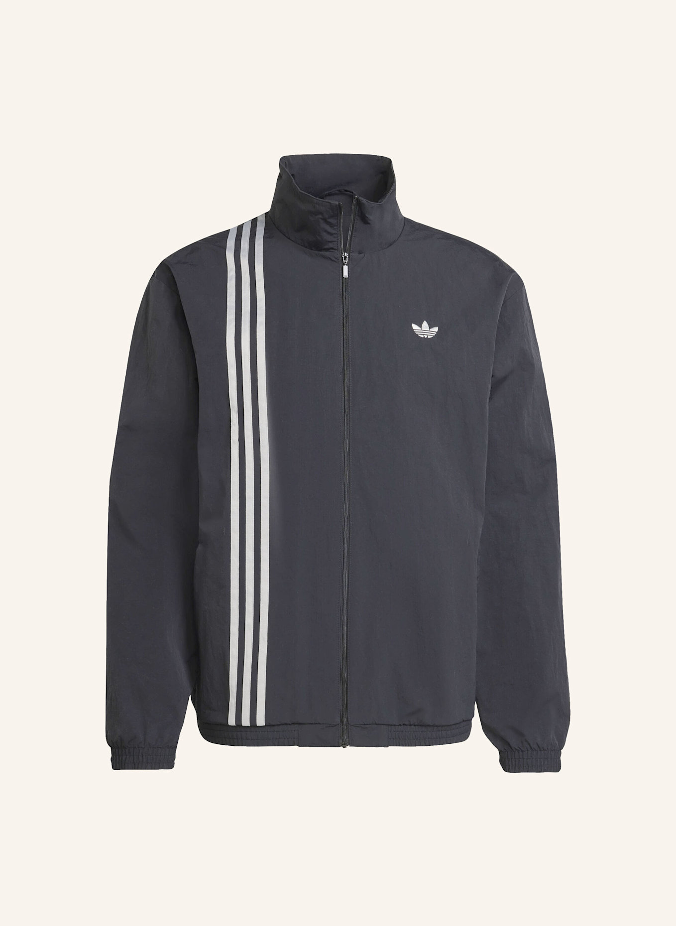 adidas Originals FIREBIRD FRONT STRIPES GEWEBTES TRACK TOP: SCHWARZ