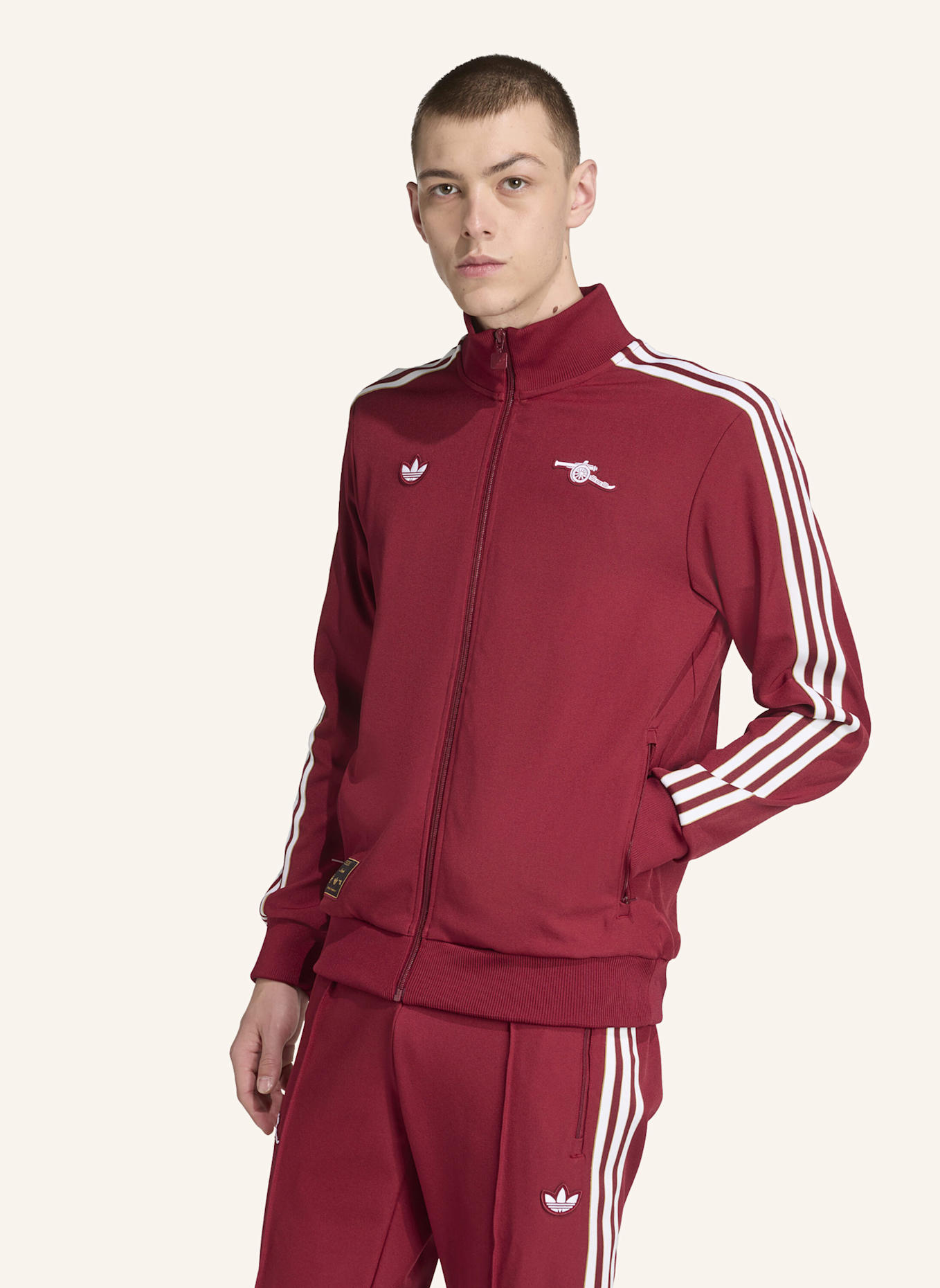 adidas Originals ARSENAL TERRACE ICONS TRACK TOP: ROT