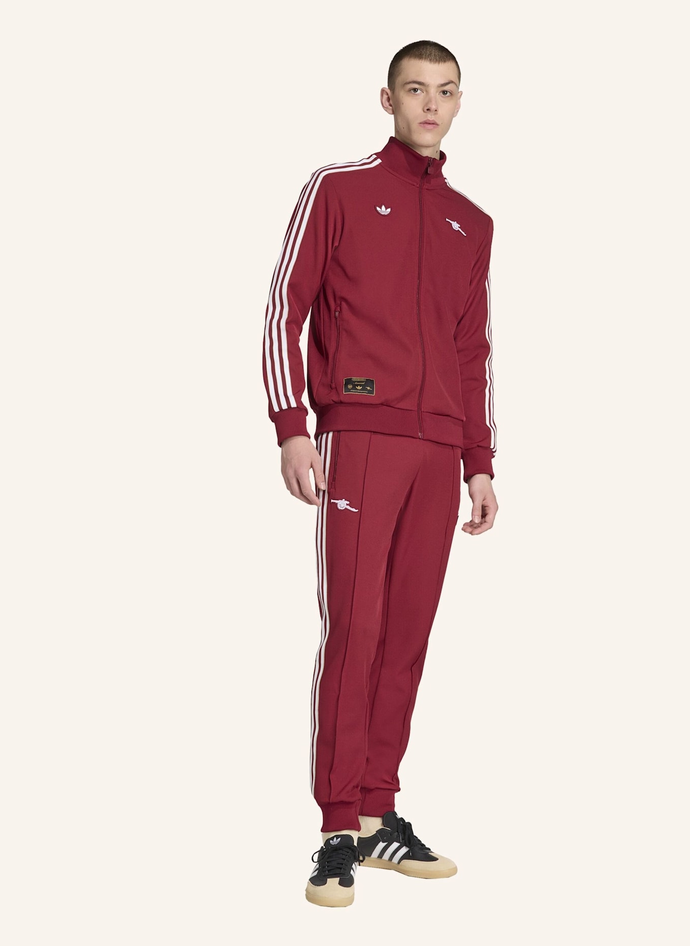 adidas Originals ARSENAL TERRACE ICONS TRACK TOP: ROT