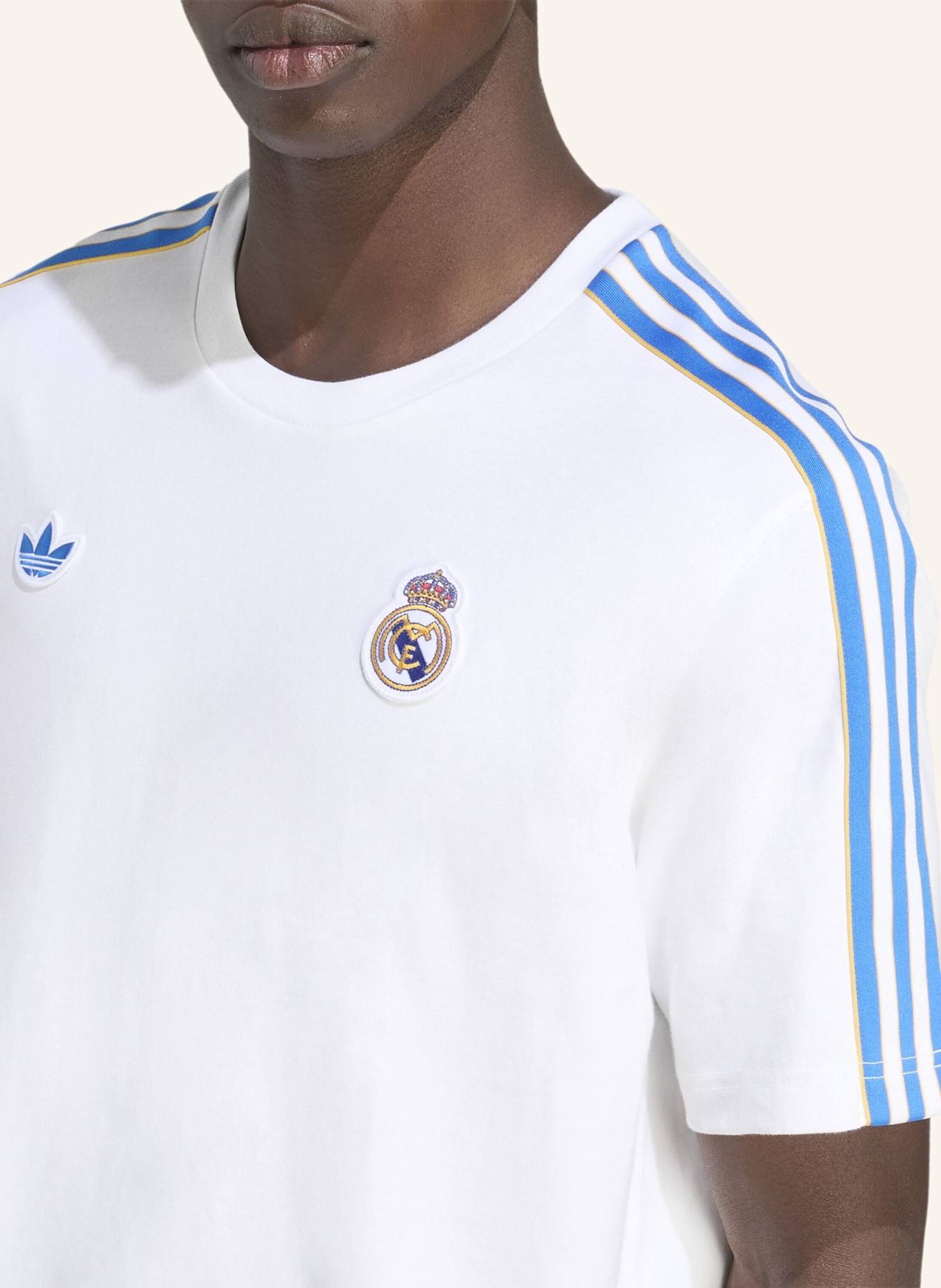 adidas Originals REAL MADRID TERRACE ICONS SHIRT: WEISS