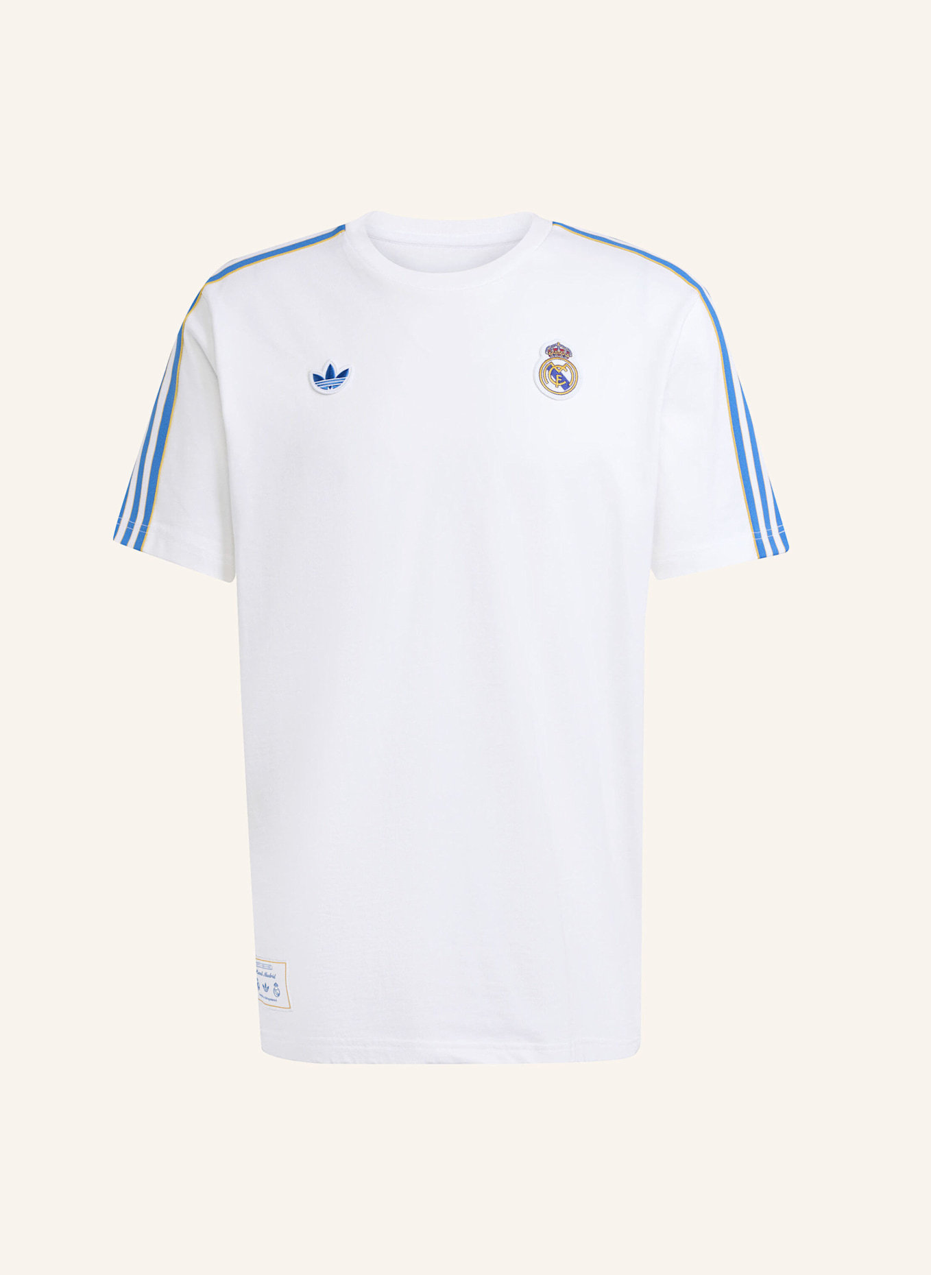 adidas Originals REAL MADRID TERRACE ICONS SHIRT: WEISS