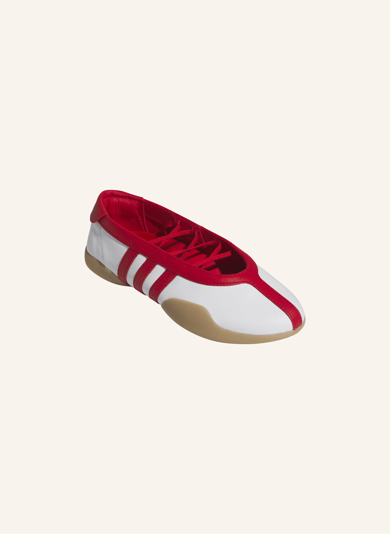adidas Originals Ballerinas TAEKWONDO MEI BALLET: WEISS/ ROT/ BEIGE