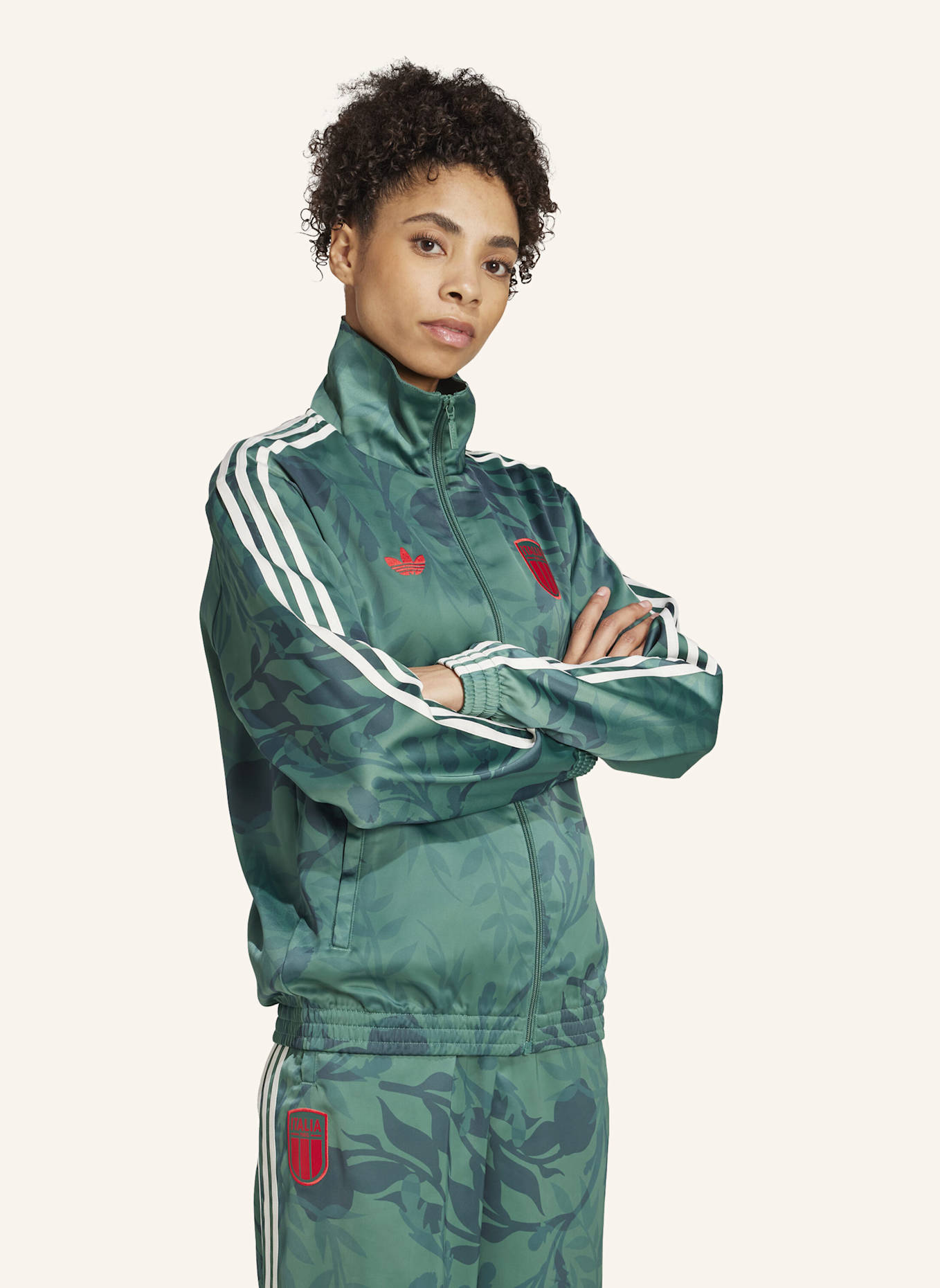 adidas Originals ITALIEN ORIGINALS JACKE: GRÜN
