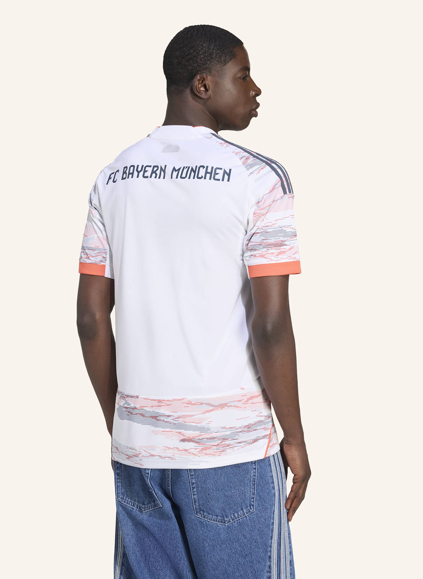 adidas FC BAYERN MÜNCHEN 25/26 AUSWÄRTSTRIKOT: WEISS