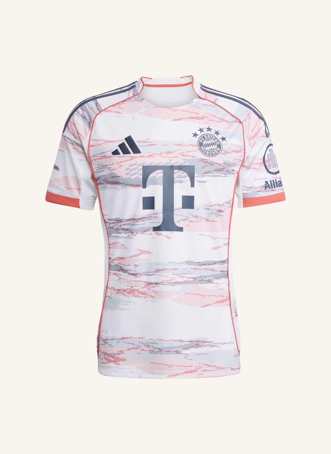 adidas FC BAYERN MÜNCHEN 25/26 AUSWÄRTSTRIKOT: WEISS