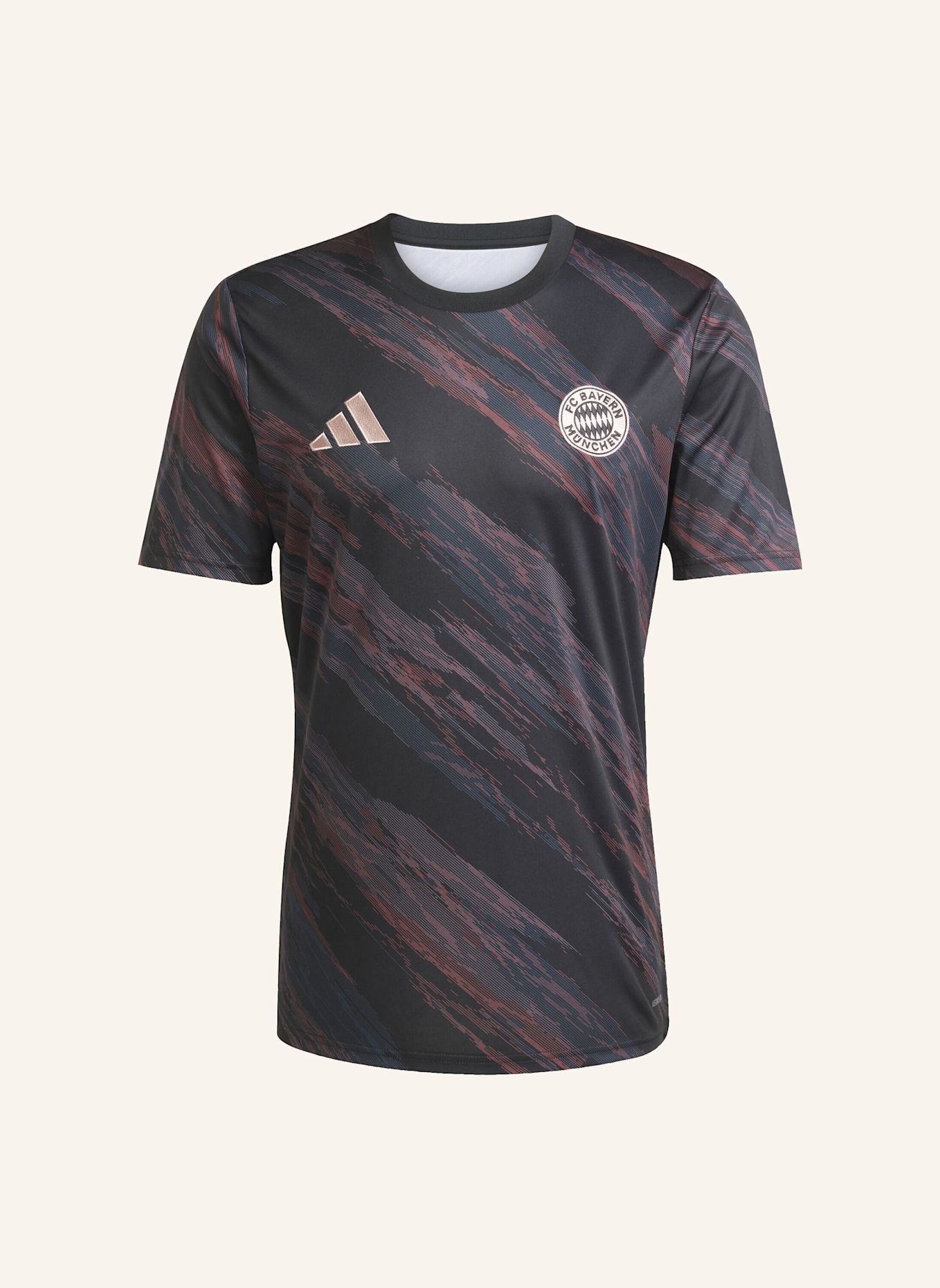 adidas FC BAYERN MÜNCHEN 25/26 PRE-MATCH SHIRT: SCHWARZ