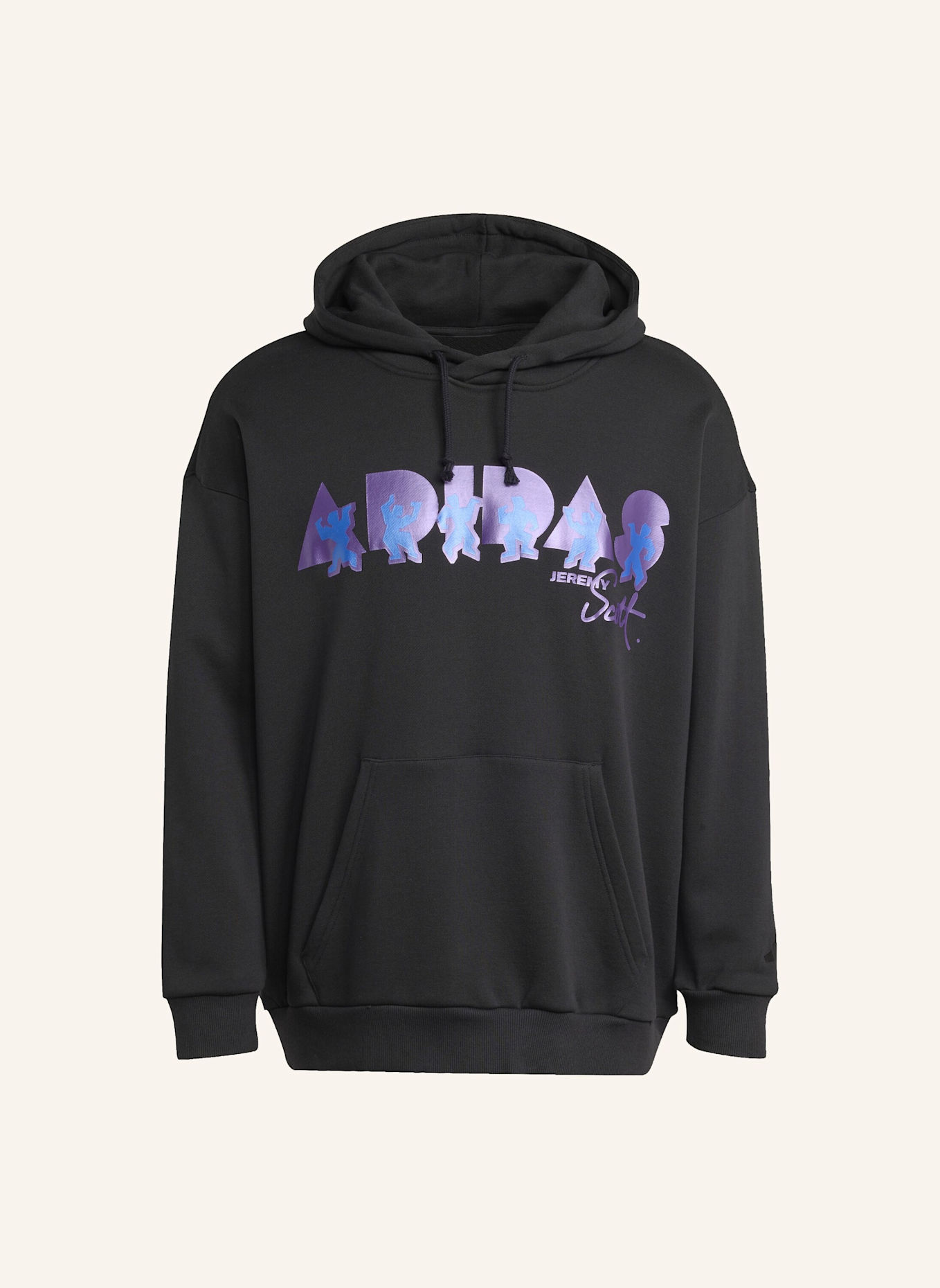 adidas ADIDAS X JEREMY SCOTT HOODIE: SCHWARZ