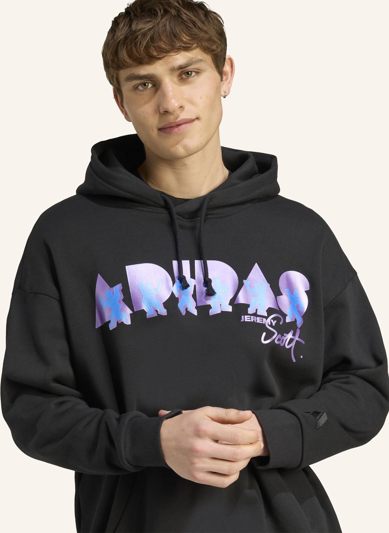 adidas ADIDAS X JEREMY SCOTT HOODIE: SCHWARZ