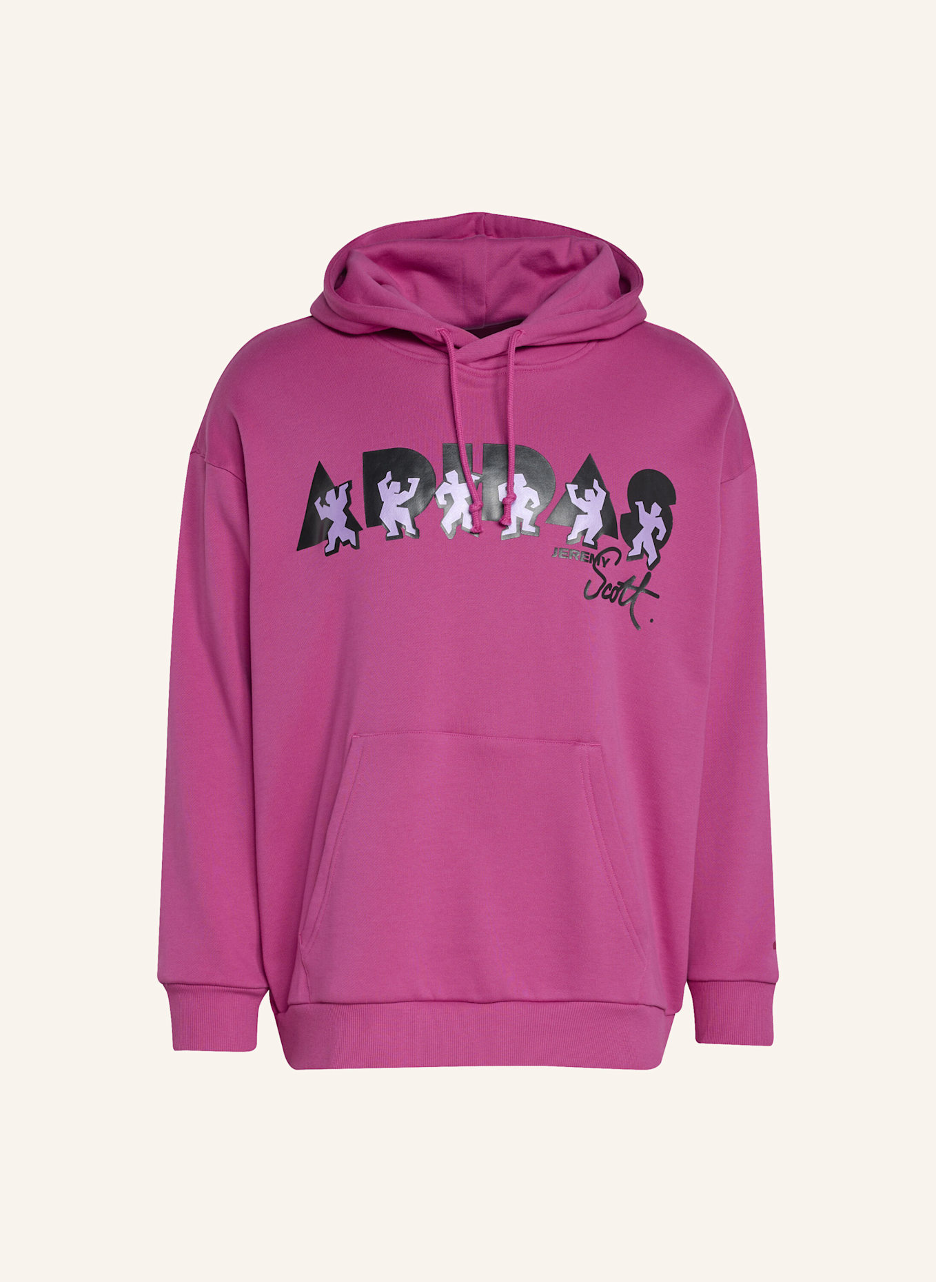 adidas ADIDAS X JEREMY SCOTT HOODIE: ROSA