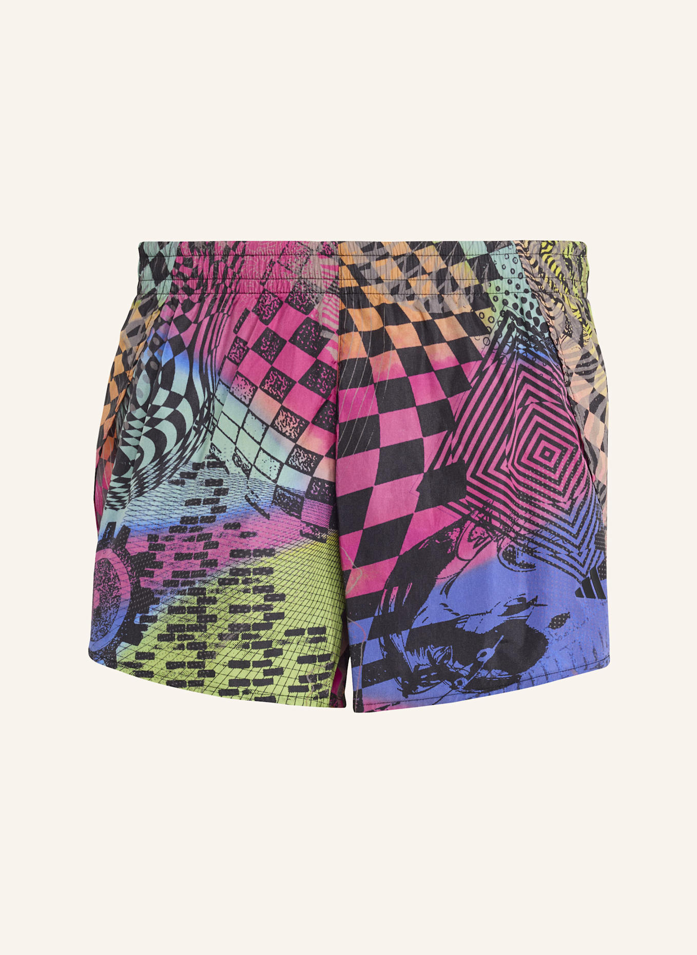 adidas ADIDAS X JEREMY SCOTT SHORTS: ROSA/ LILA