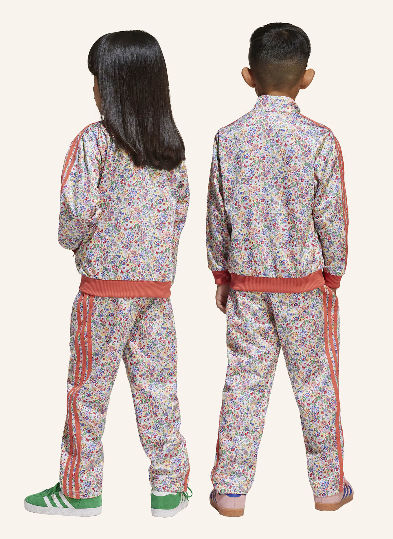 adidas Originals ADIDAS ORIGINALS X LIBERTY LONDON FIREBIRD KIDS TRAININGSANZUG: WEISS