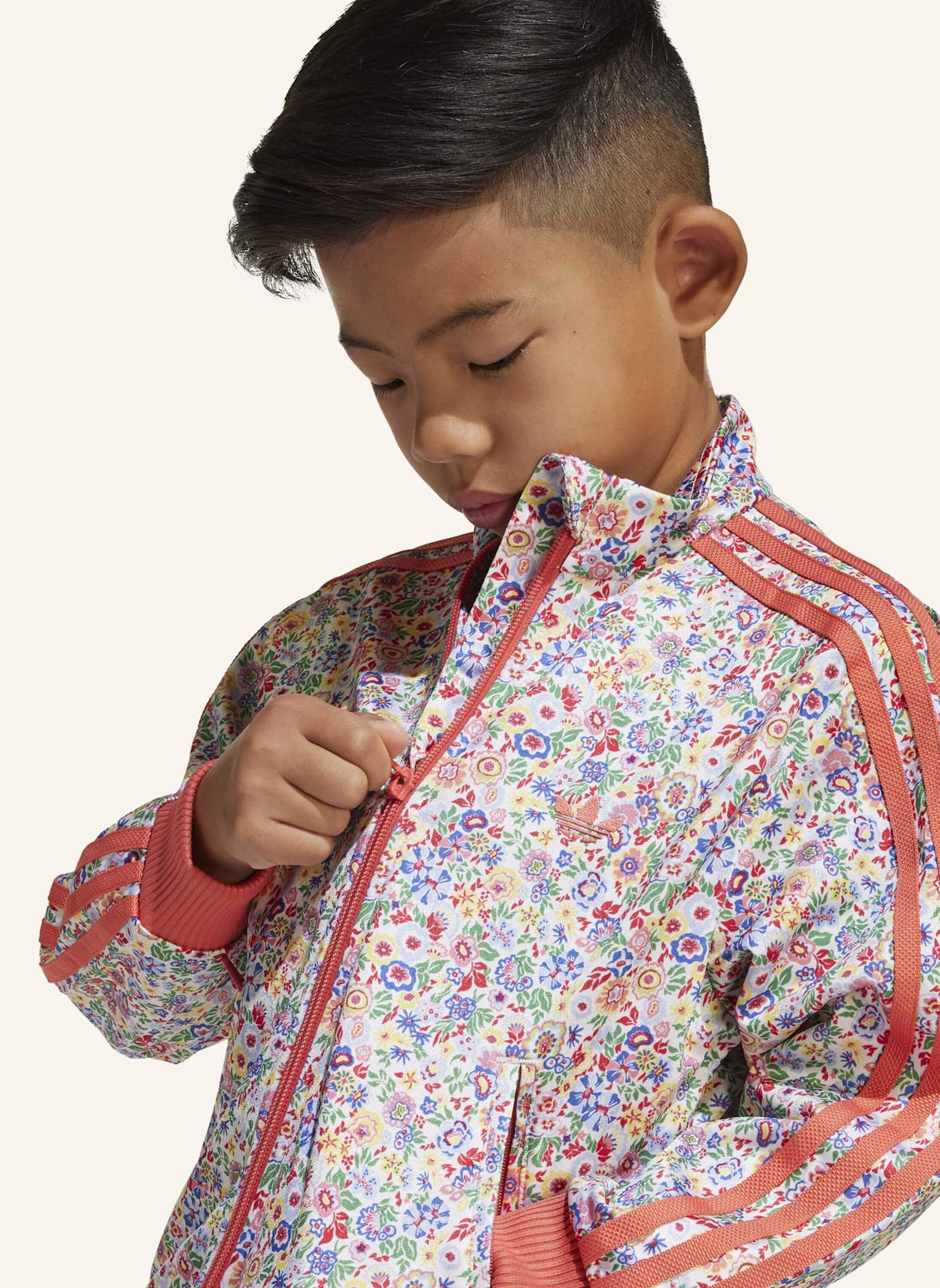 adidas Originals ADIDAS ORIGINALS X LIBERTY LONDON FIREBIRD KIDS TRAININGSANZUG: WEISS