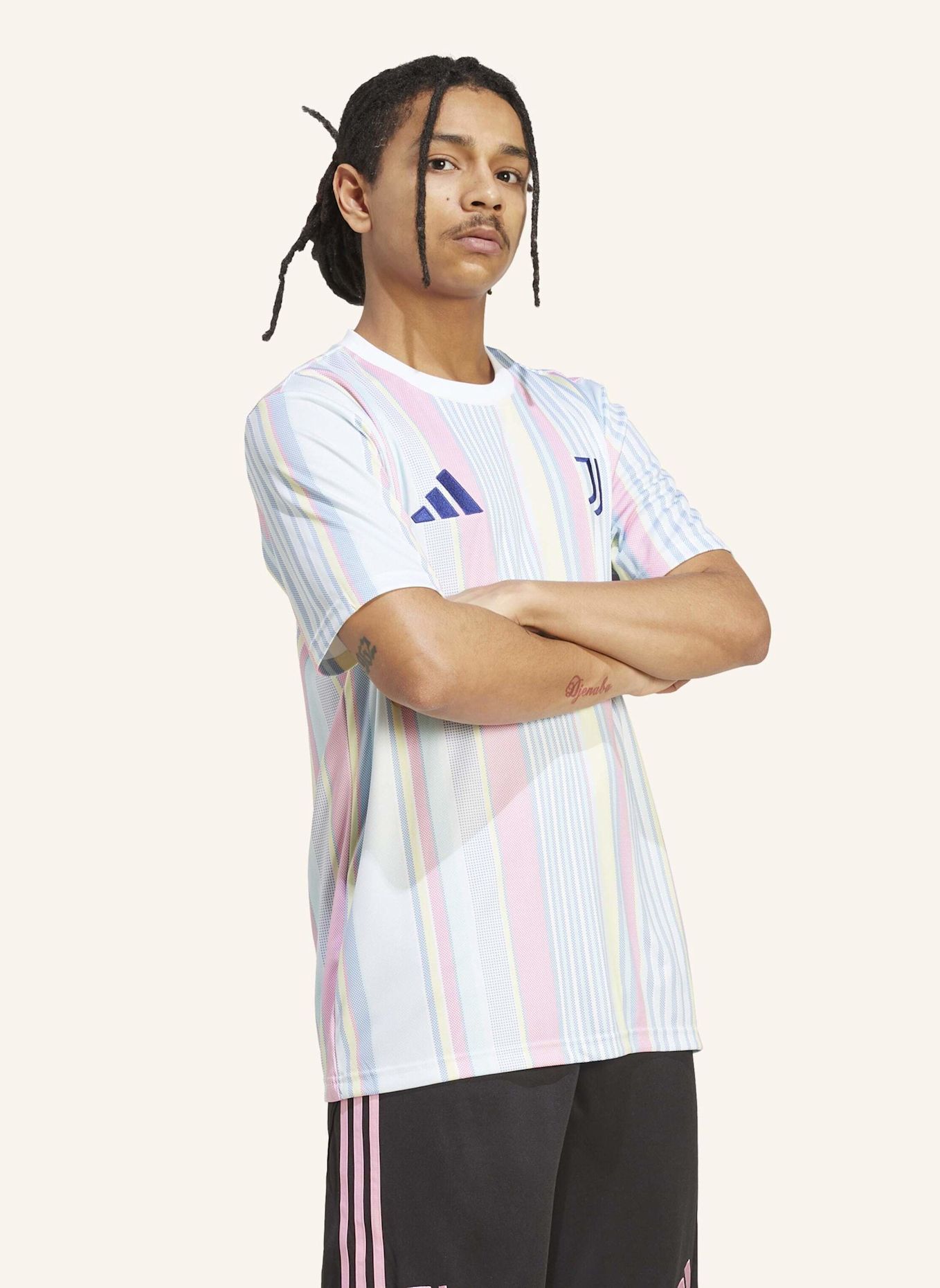 adidas JUVENTUS TURIN 25/26 PRE-MATCH SHIRT: WEISS