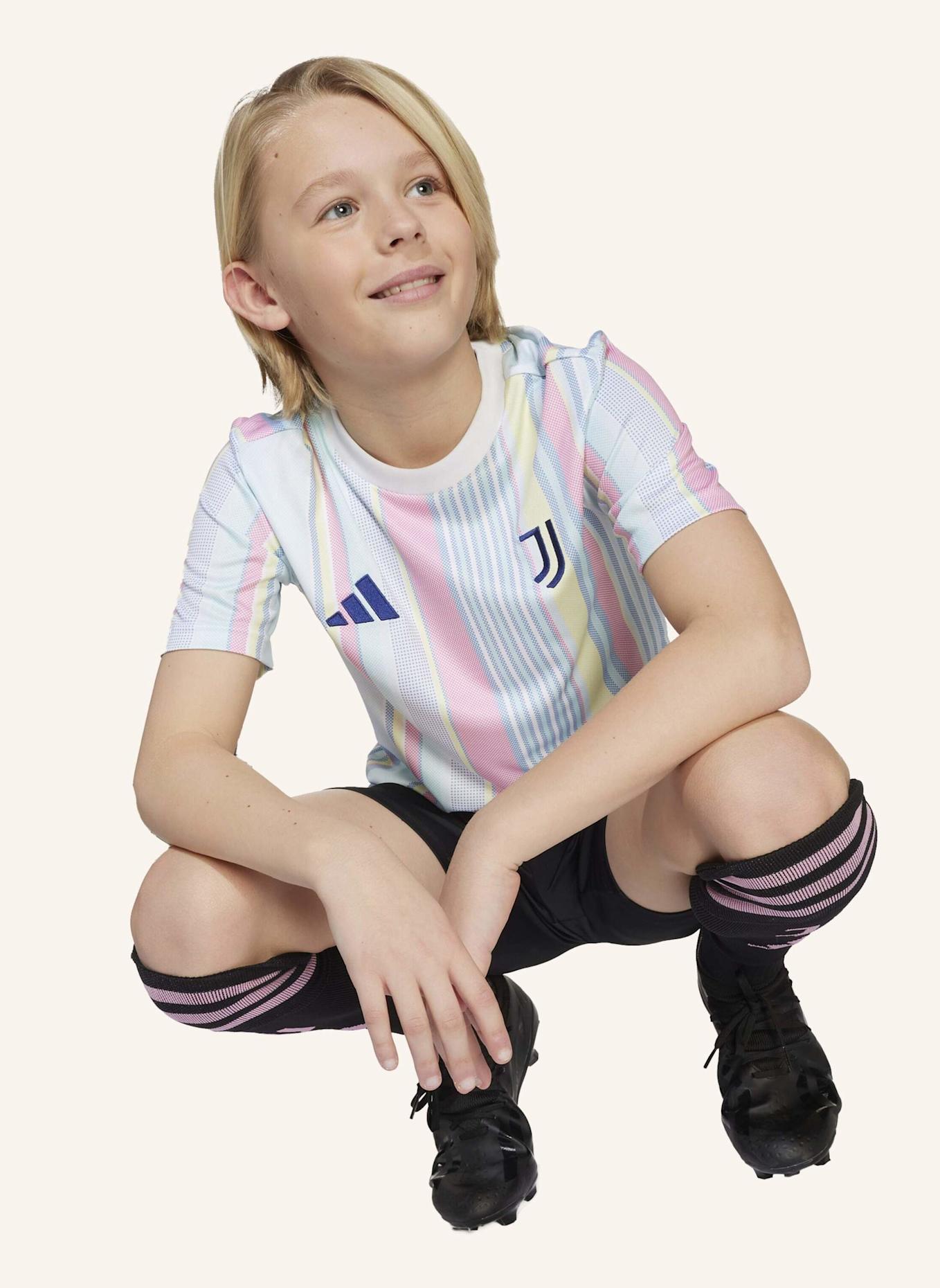 adidas JUVENTUS TURIN 25/26 KIDS PRE-MATCH SHIRT: WEISS