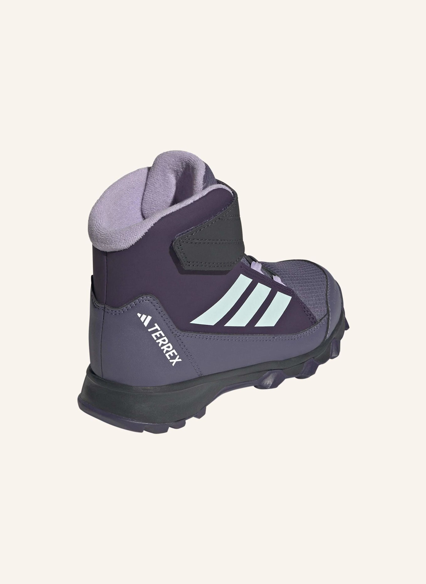 adidas TERREX TERREX SNOW CF CLIMAWARM WINTERSCHUHE KINDER: LILA/ GRÜN/ HELLLILA