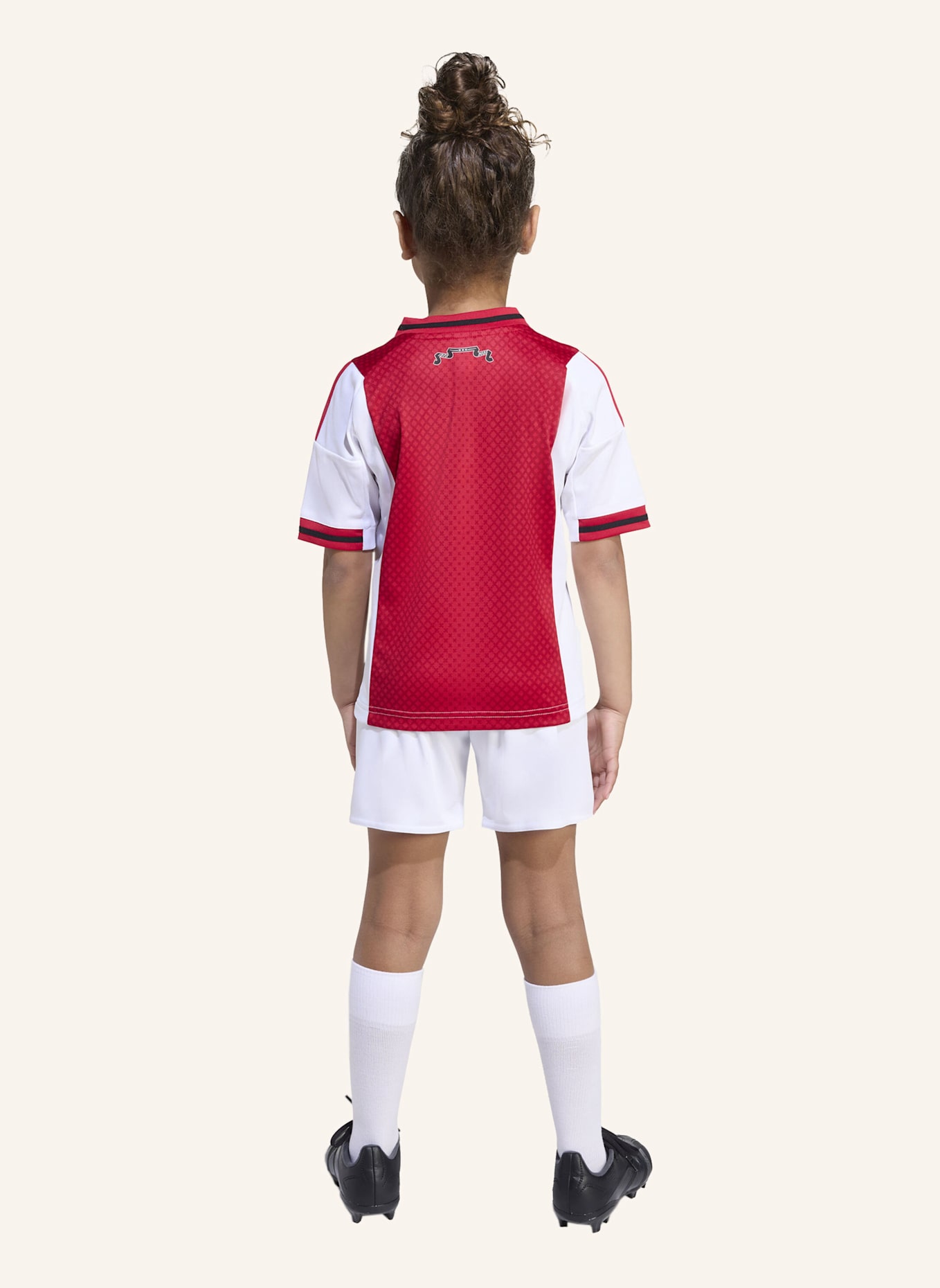 adidas AJAX 25/26 KIDS MINI-HEIMAUSRÜSTUNG: WEISS