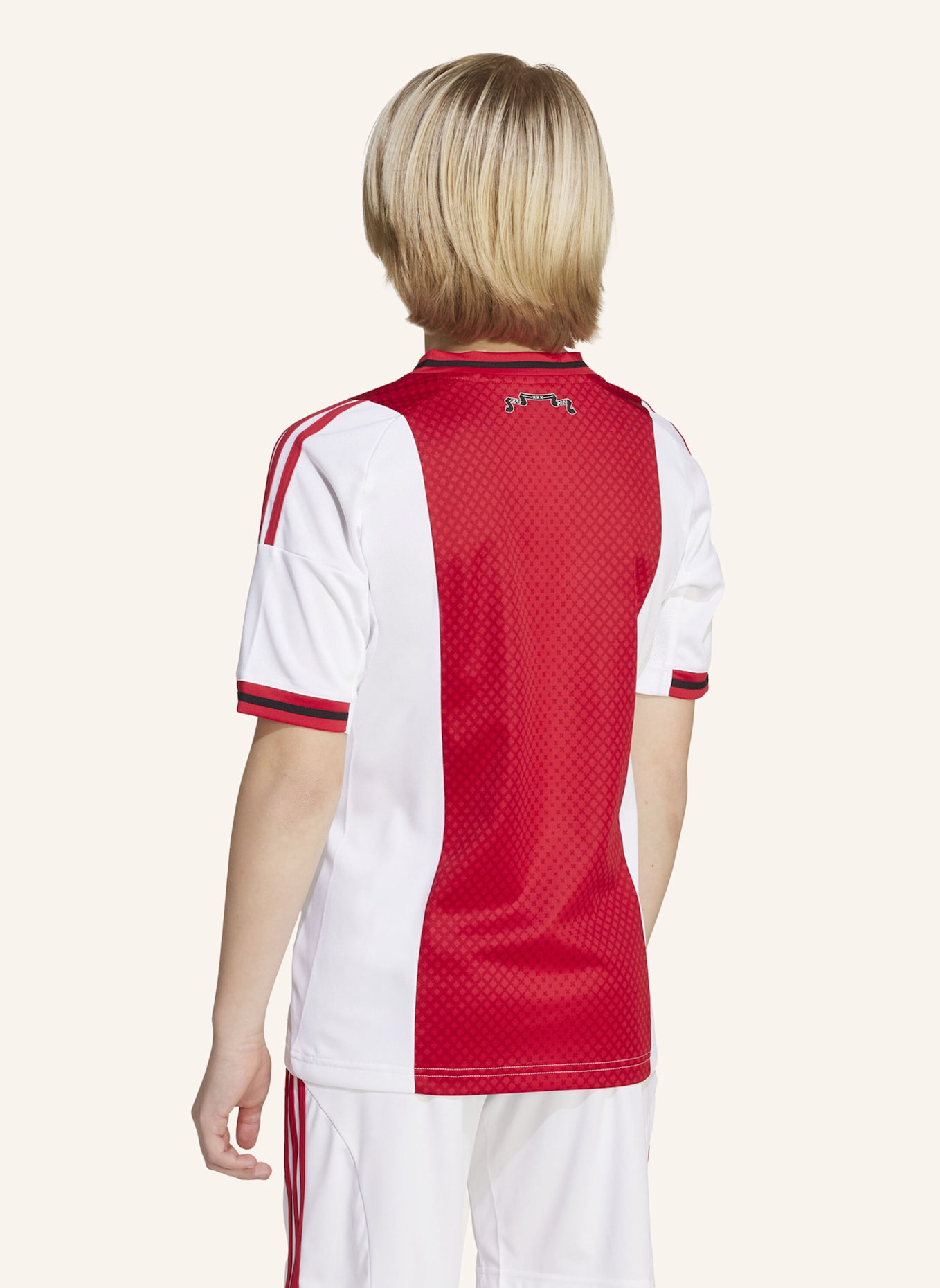 adidas AJAX AMSTERDAM 25/26 HEIMTRIKOT: WEISS