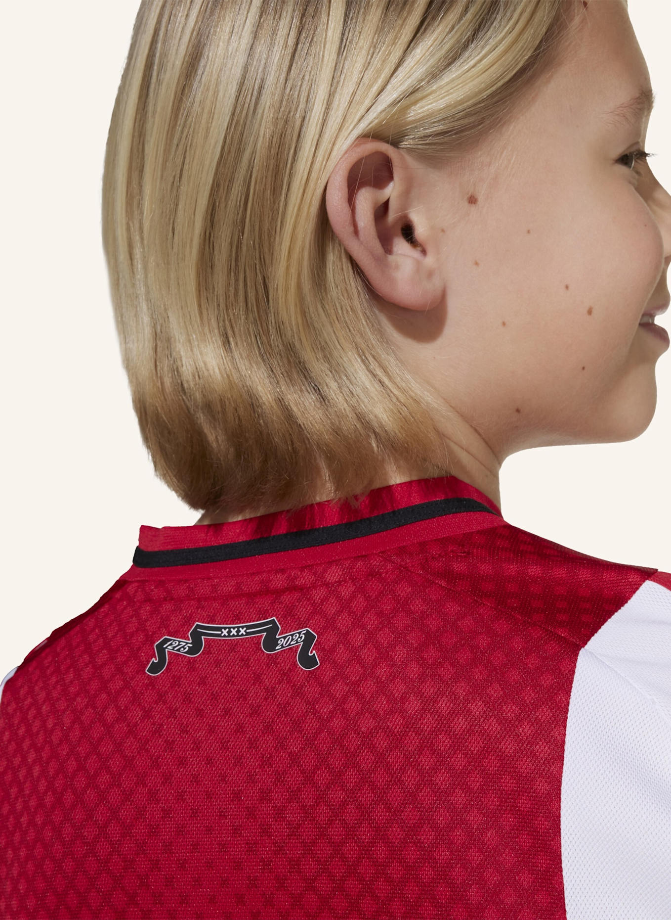 adidas AJAX AMSTERDAM 25/26 HEIMTRIKOT: WEISS