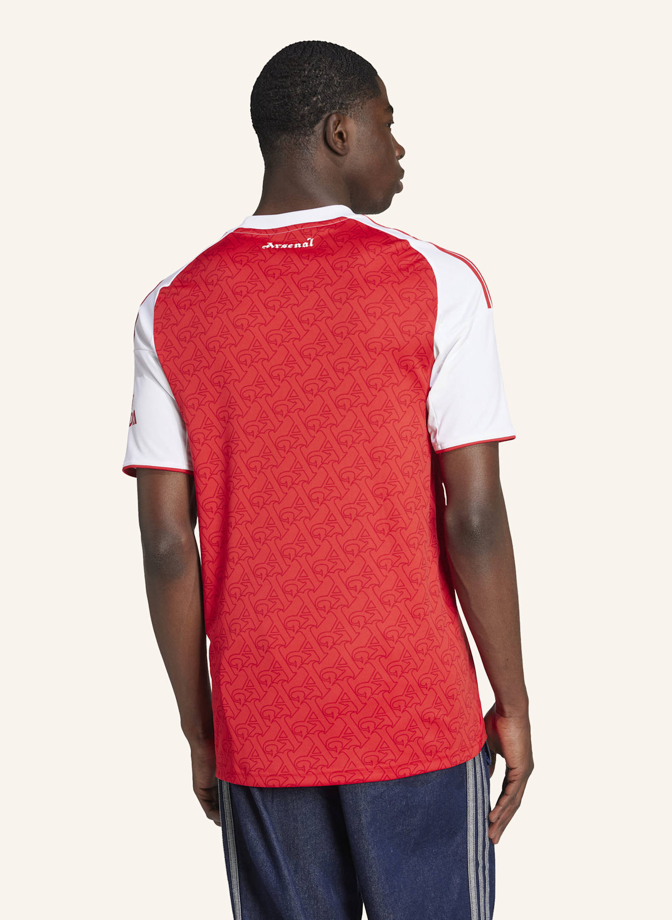 adidas FC ARSENAL 25/26 HEIMTRIKOT: ROT/ WEISS