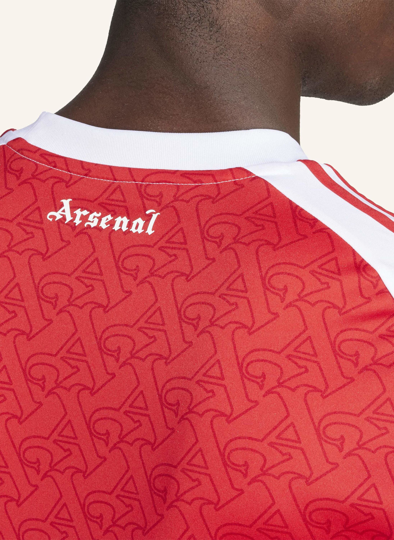 adidas FC ARSENAL 25/26 HEIMTRIKOT: ROT/ WEISS