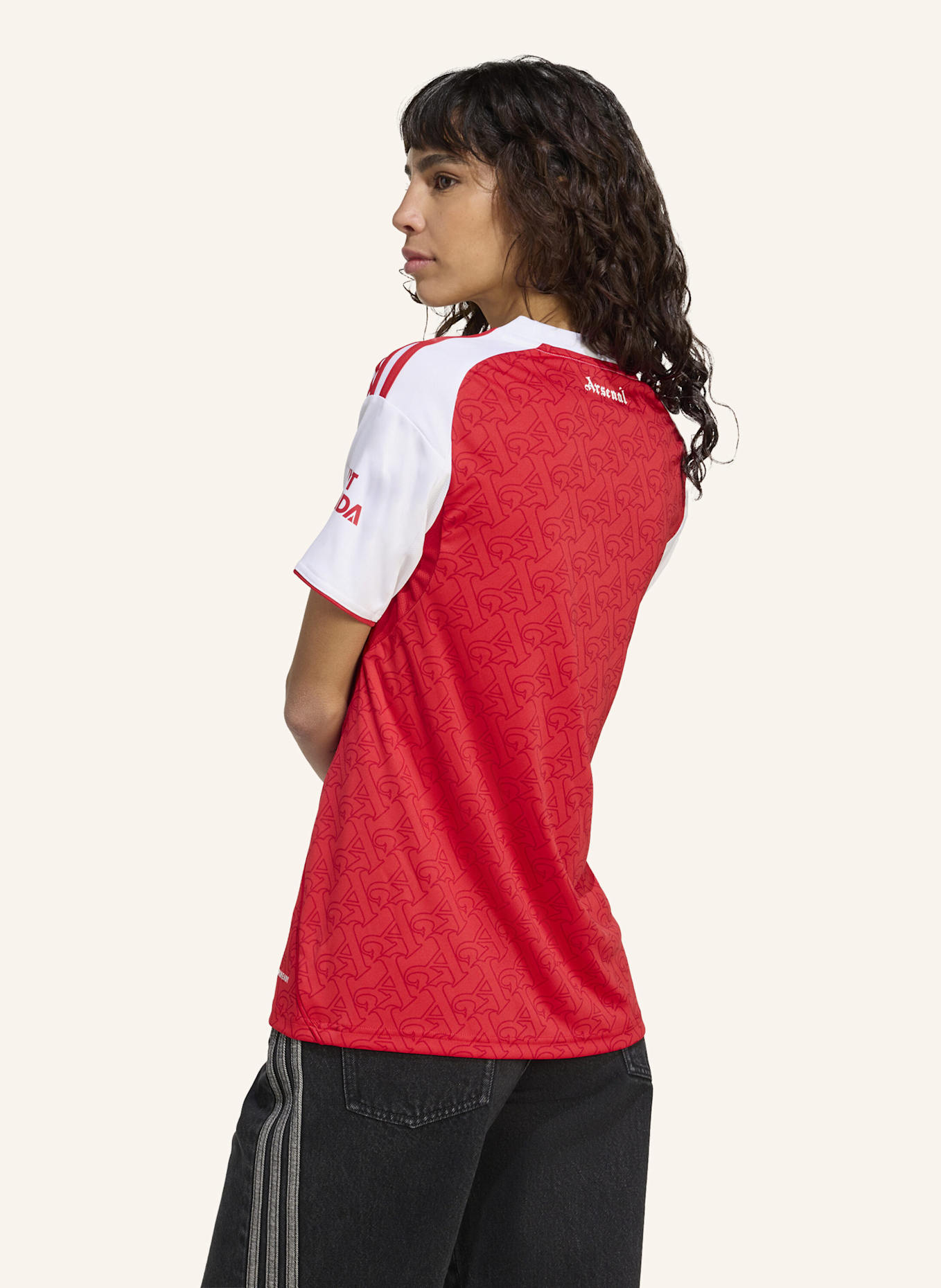 adidas FC ARSENAL 25/26 HEIMTRIKOT: ROT/ WEISS