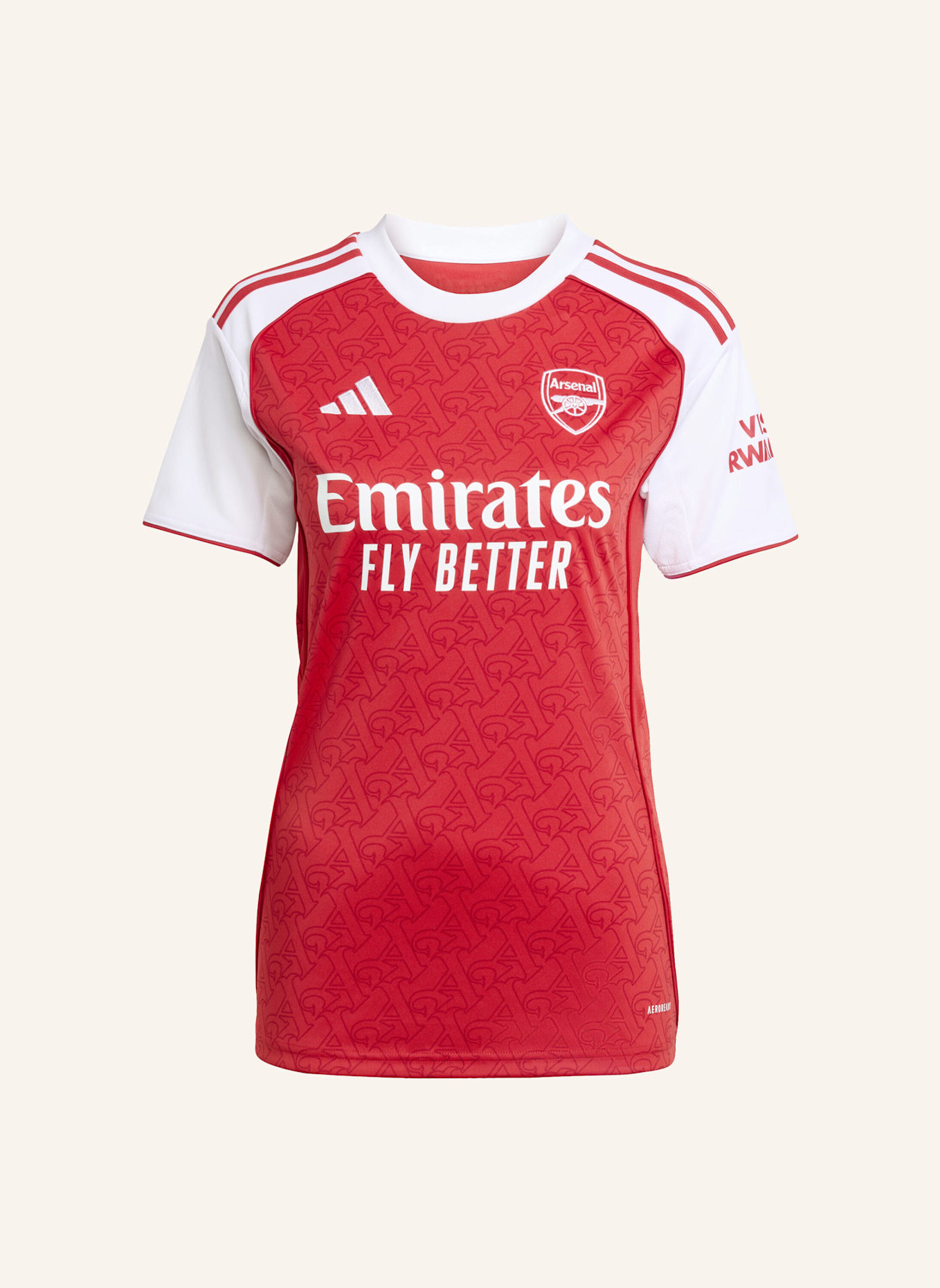 adidas FC ARSENAL 25/26 HEIMTRIKOT: ROT/ WEISS