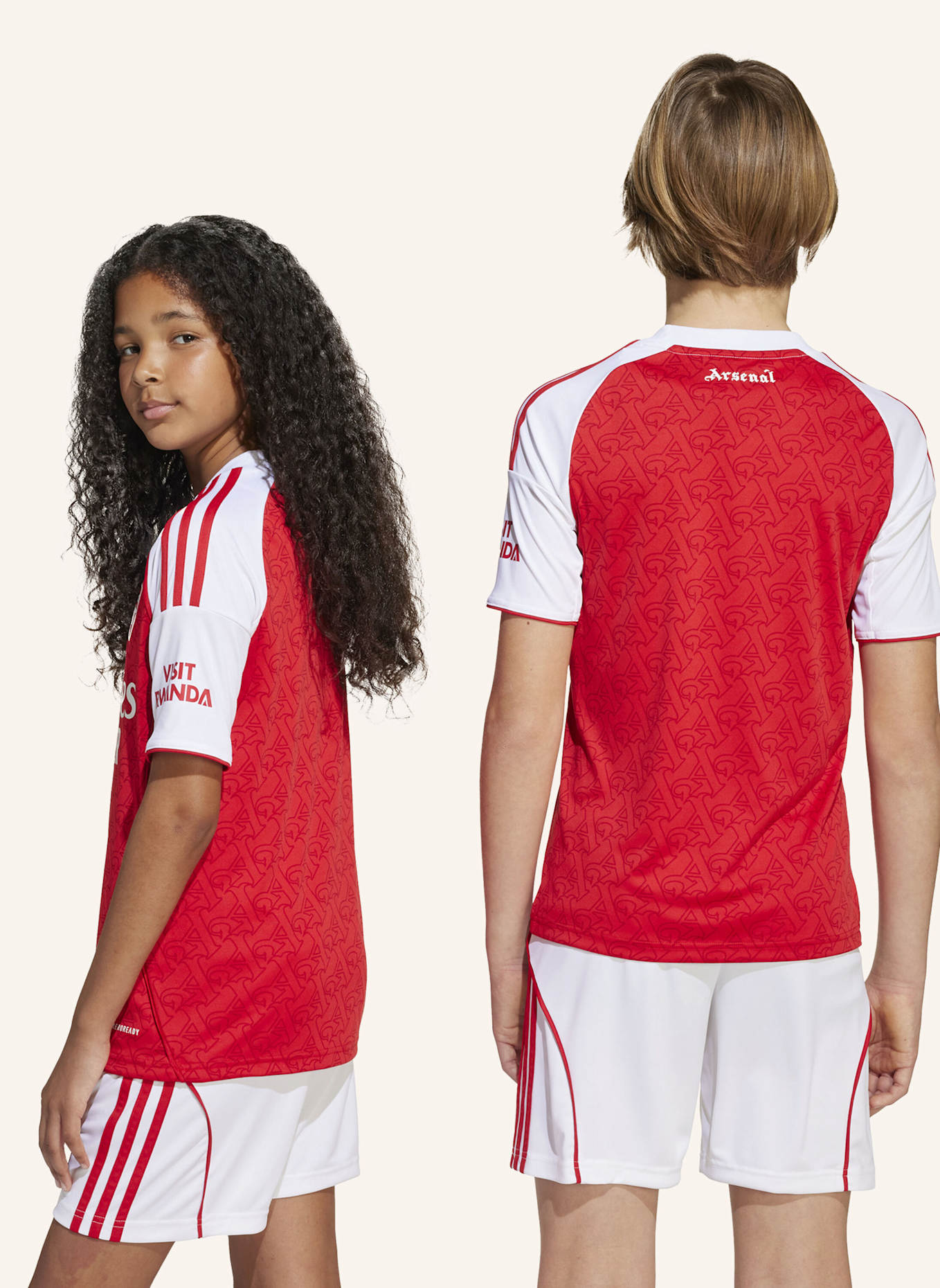 adidas ARSENAL 25/26 HEIMTRIKOT: ROT/ WEISS