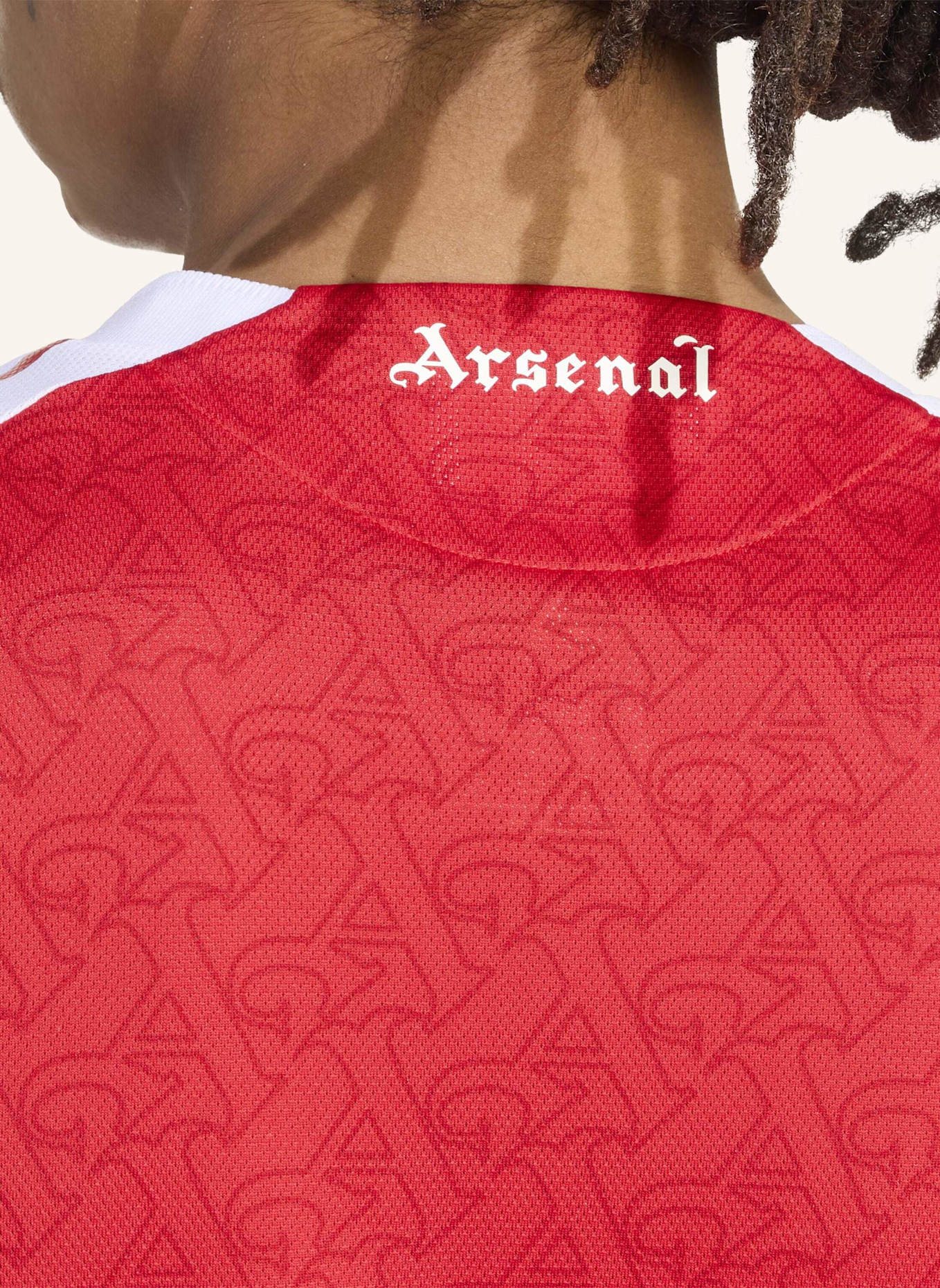 adidas FC ARSENAL 25/26 LONG SLEEVE HEIMTRIKOT AUTHENTIC: ROT/ WEISS