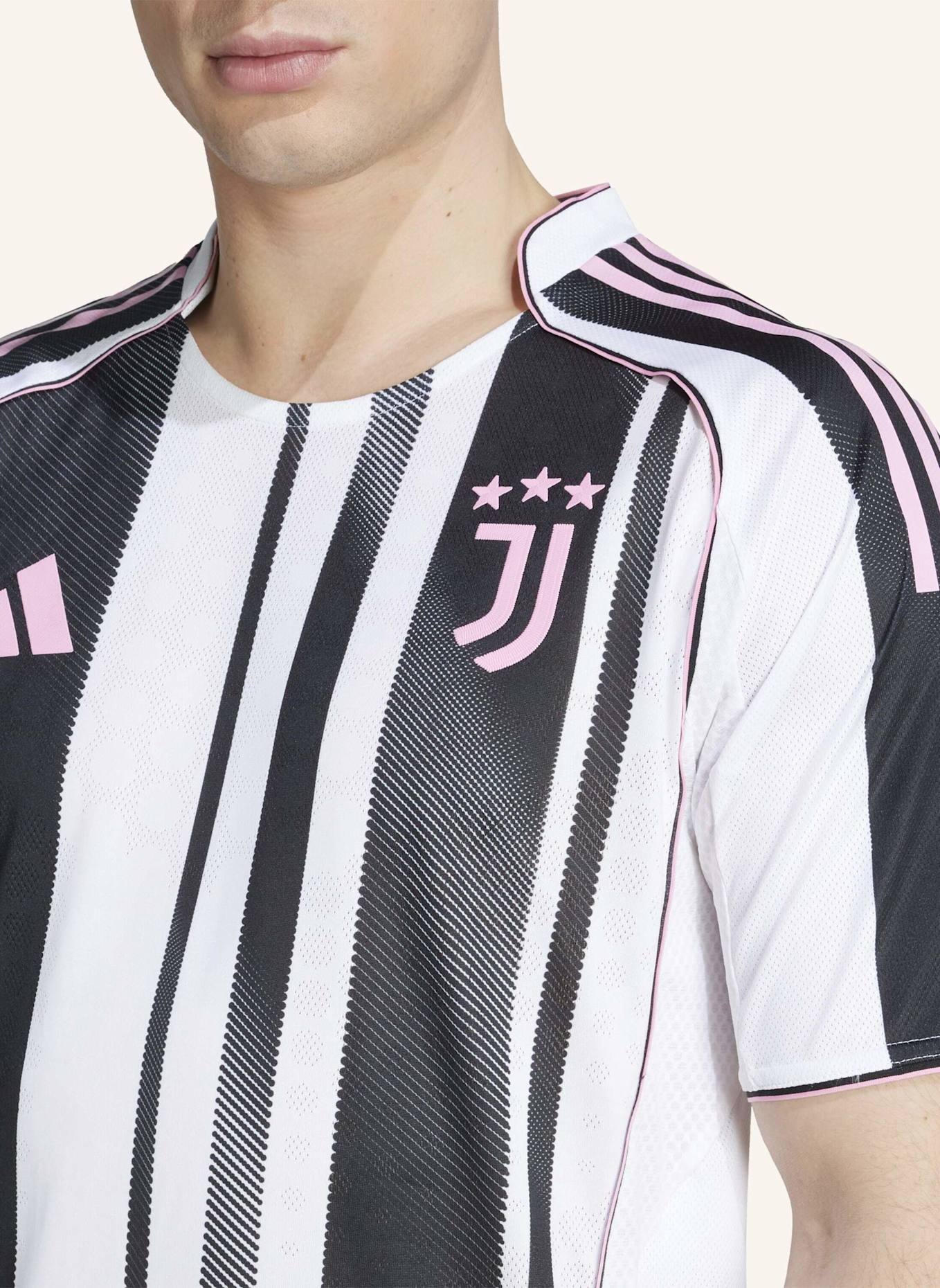 adidas JUVENTUS TURIN 25/26 HEIMTRIKOT AUTHENTIC: WEISS/ SCHWARZ