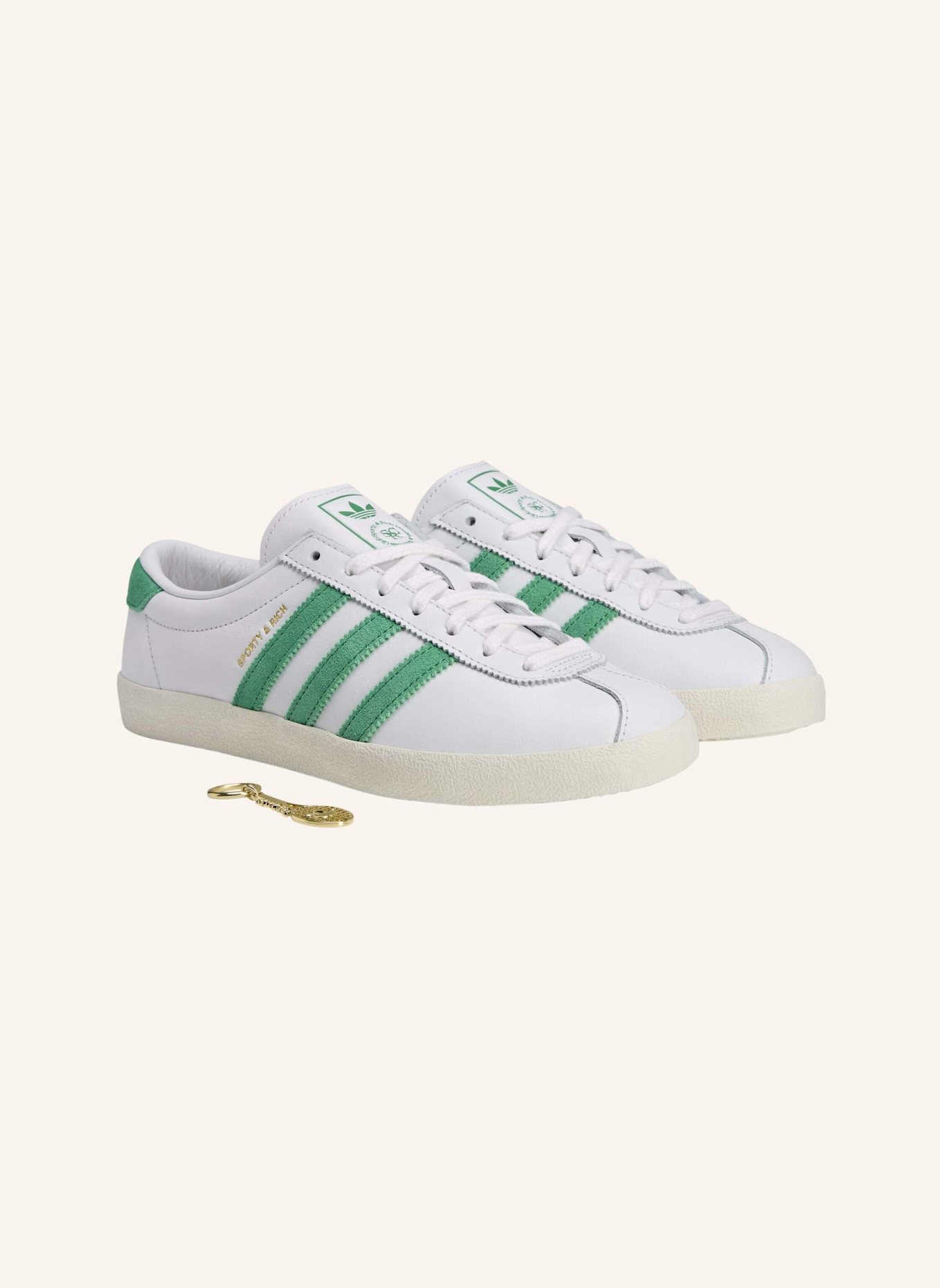 adidas Originals SPORTY & RICH BLANC SCHUH: WEISS
