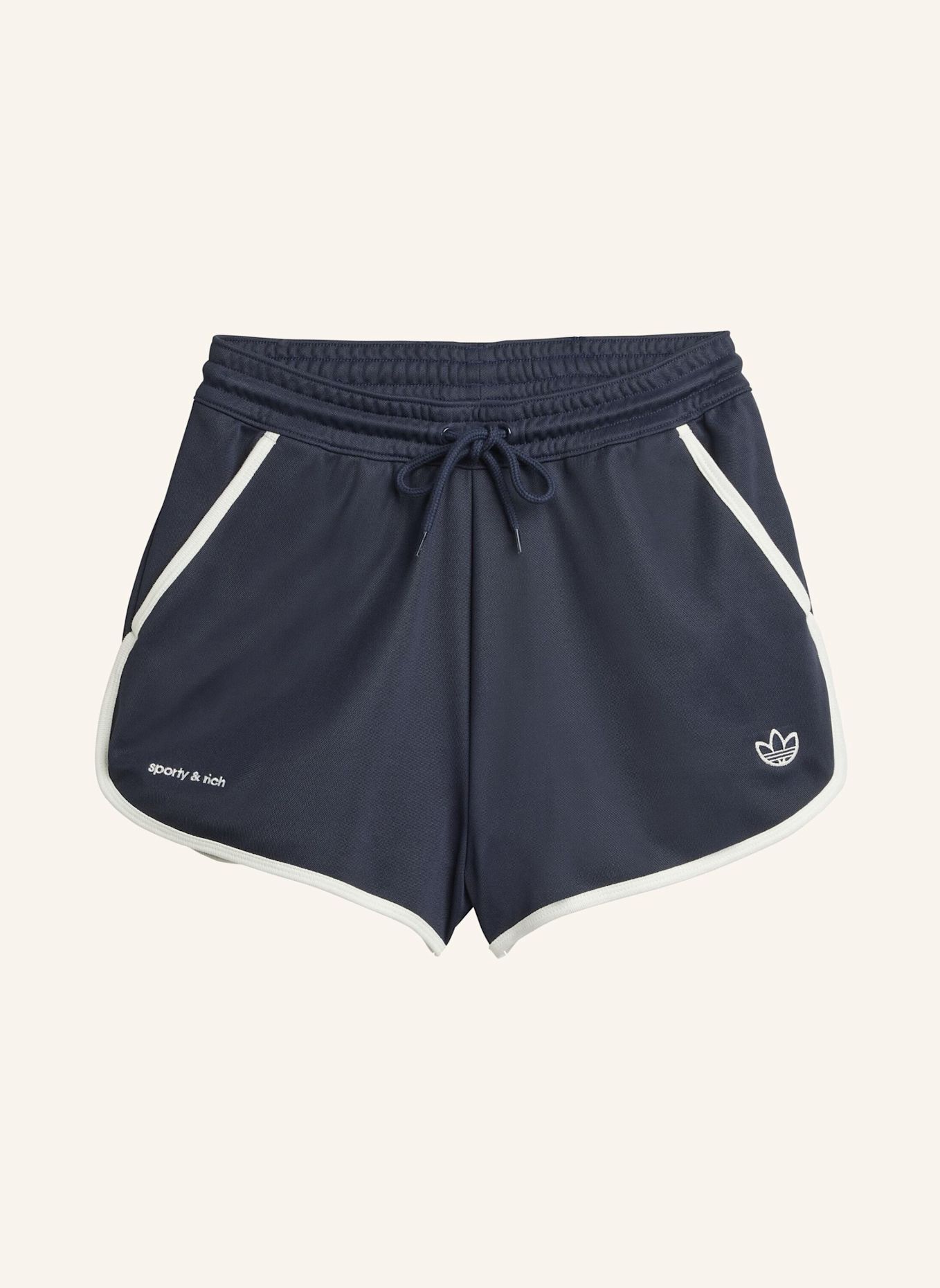 adidas Originals SPORTY & RICH SHORTS: BLAU