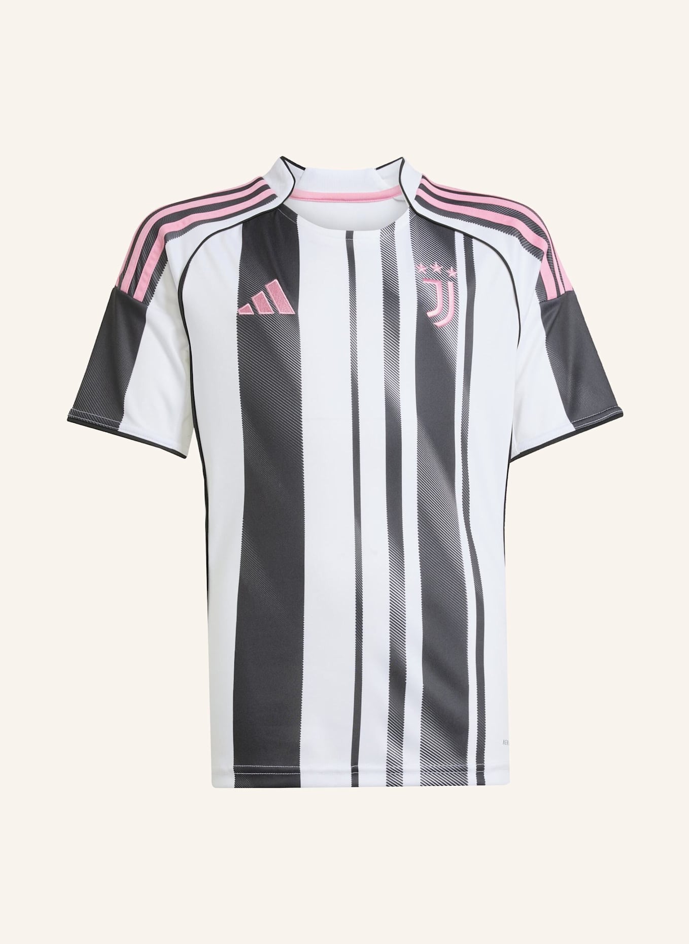 adidas JUVENTUS TURIN 25/26 KIDS HEIMTRIKOT: WEISS/ SCHWARZ