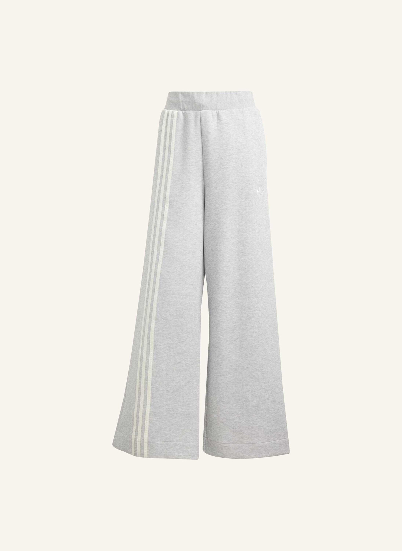 adidas Originals OFF PLACED 3-STREIFEN WEITE HOSE: GRAU