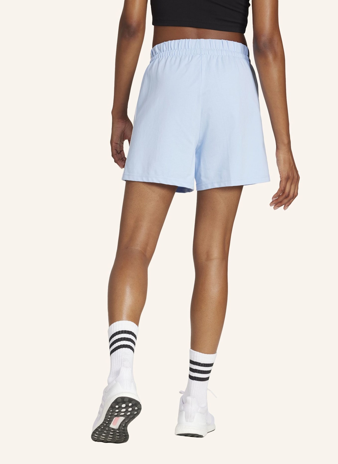 adidas Shorts ESSENTIALS 3-STREIFEN: WEISS