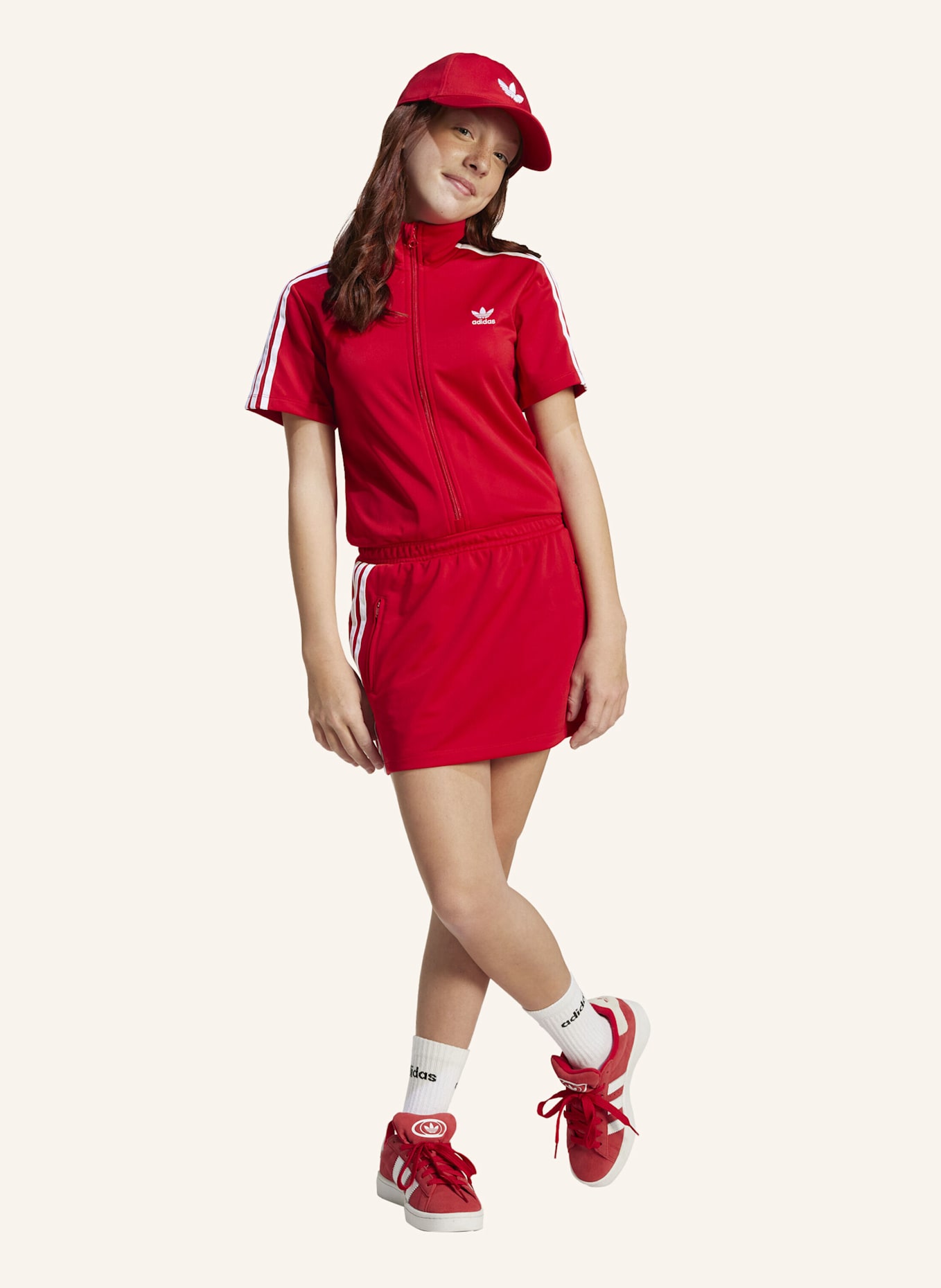 adidas Originals Kleid: ROT