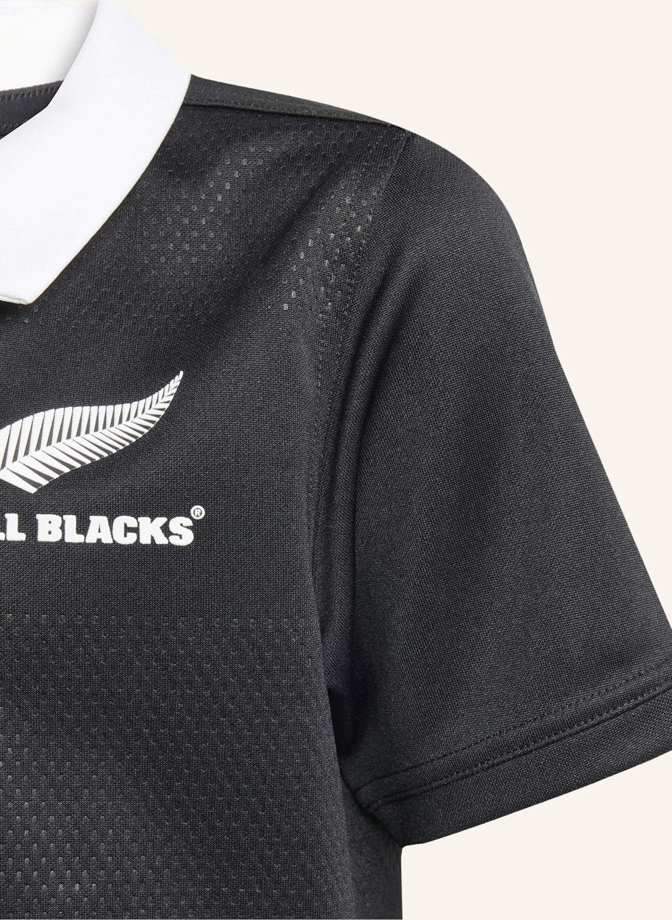 adidas ALL BLACKS HEIMTRIKOT KINDER: SCHWARZ