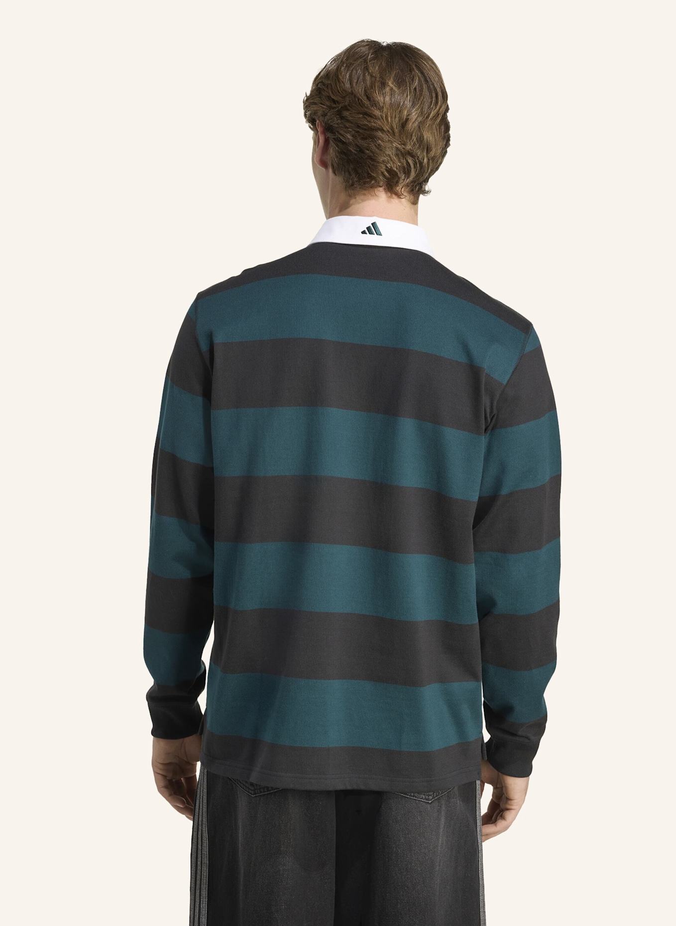 adidas ALL BLACKS HERITAGE POLOSHIRT: SCHWARZ