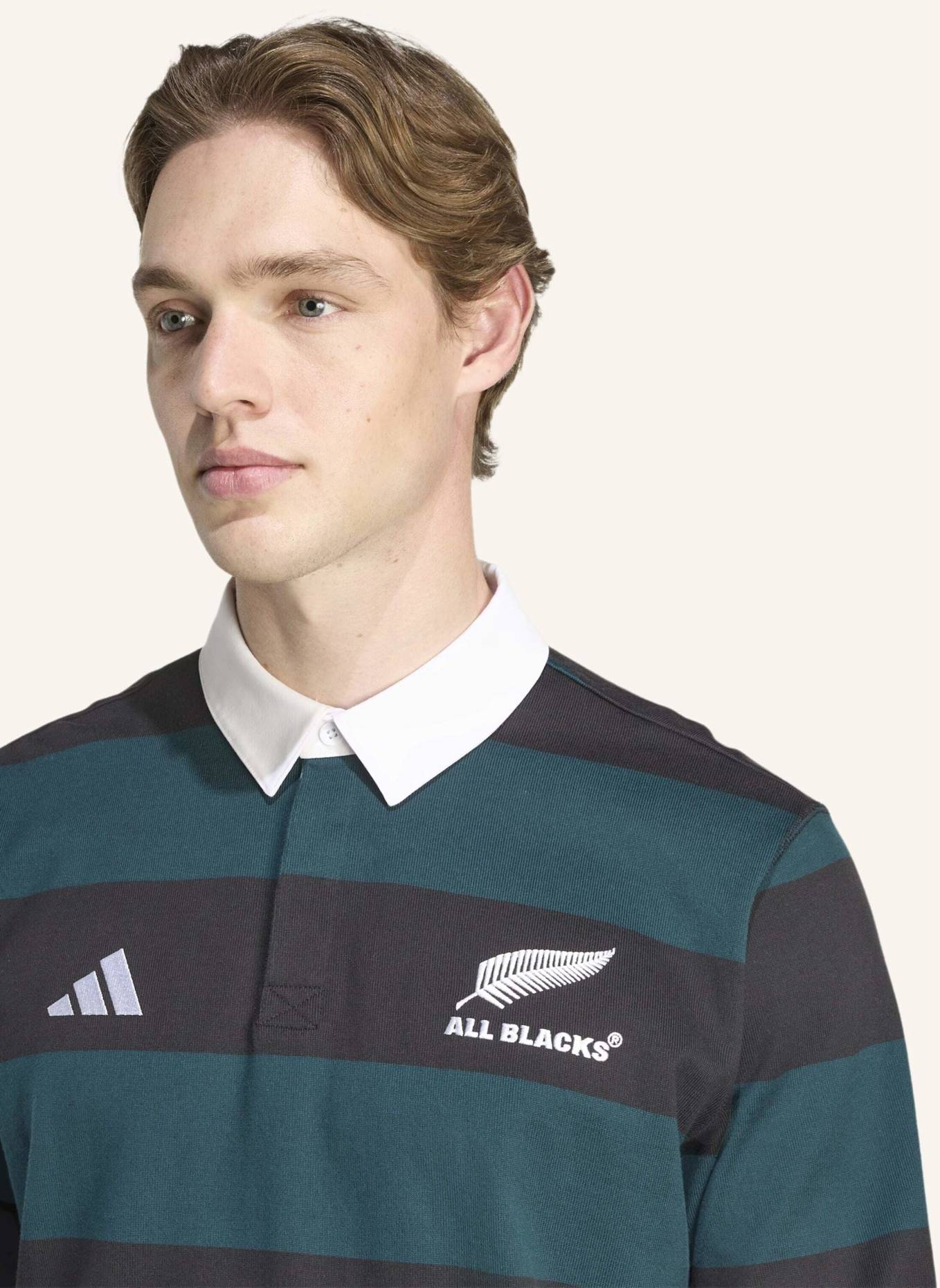 adidas ALL BLACKS HERITAGE POLOSHIRT: SCHWARZ