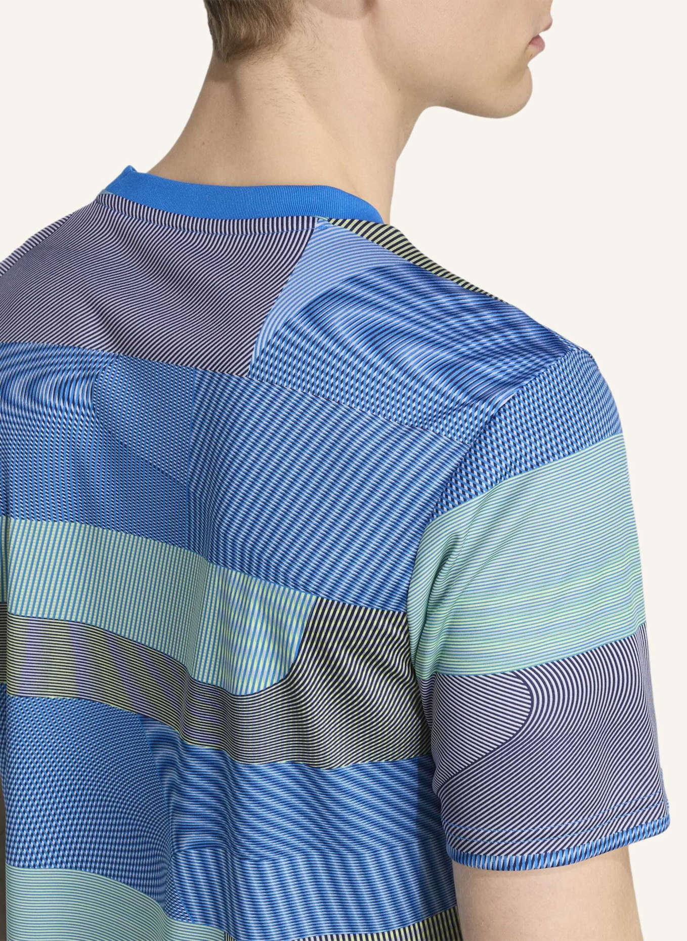 adidas REAL MADRID 25/26 PRE-MATCH SHIRT: BLAU