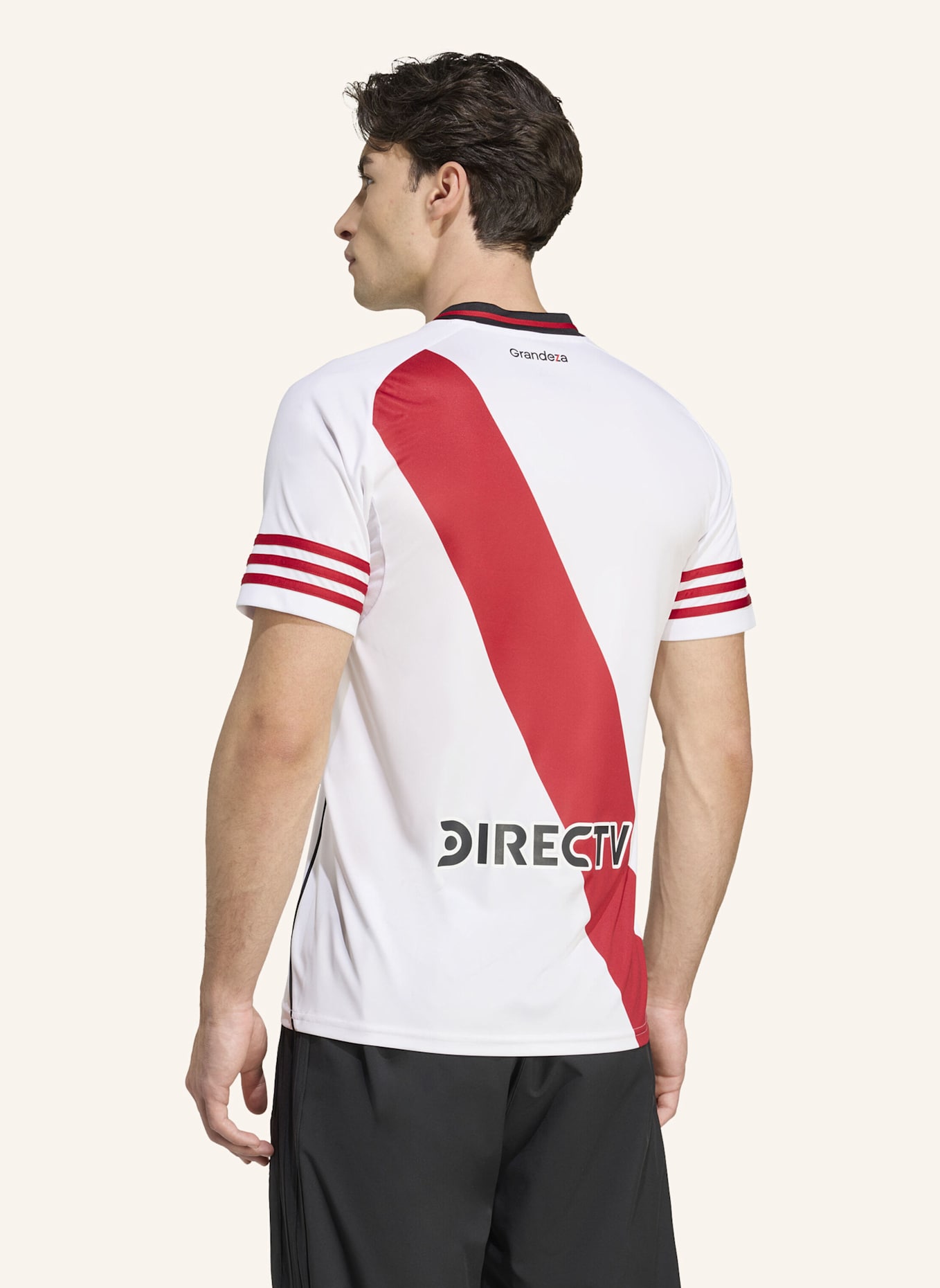 adidas RIVER PLATE 25/26 HEIMTRIKOT: WEISS/ ROT