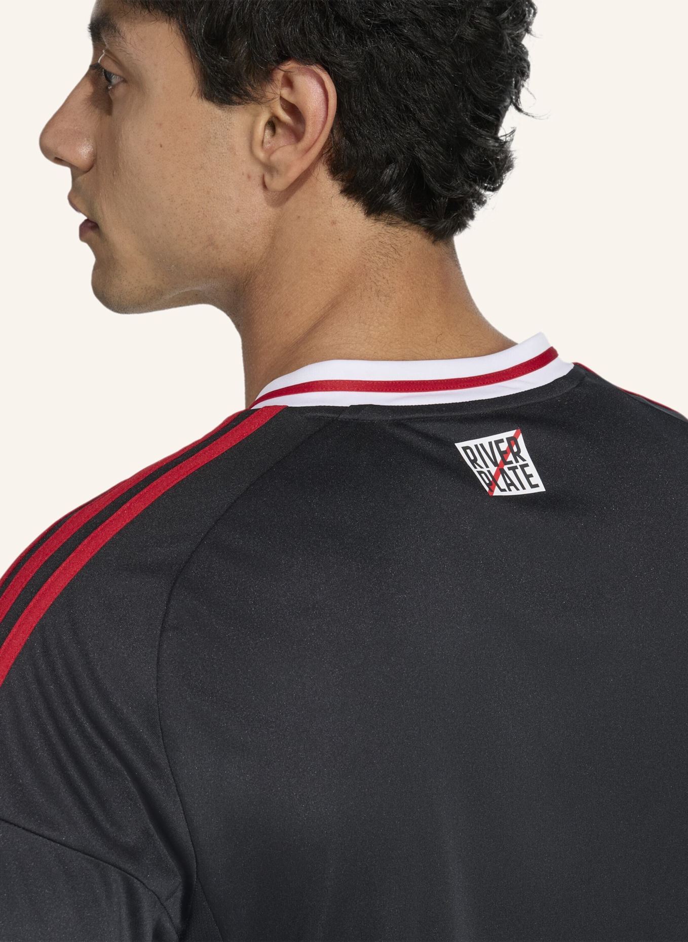 adidas RIVER PLATE 25/26 AUSWÄRTSTRIKOT: SCHWARZ/ ROT