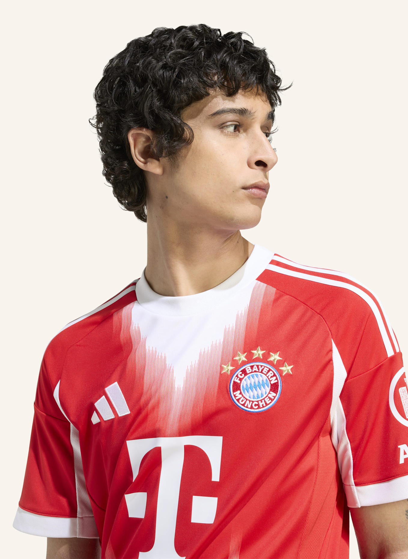adidas FC BAYERN MÜNCHEN 25/26 HEIMTRIKOT: ROT