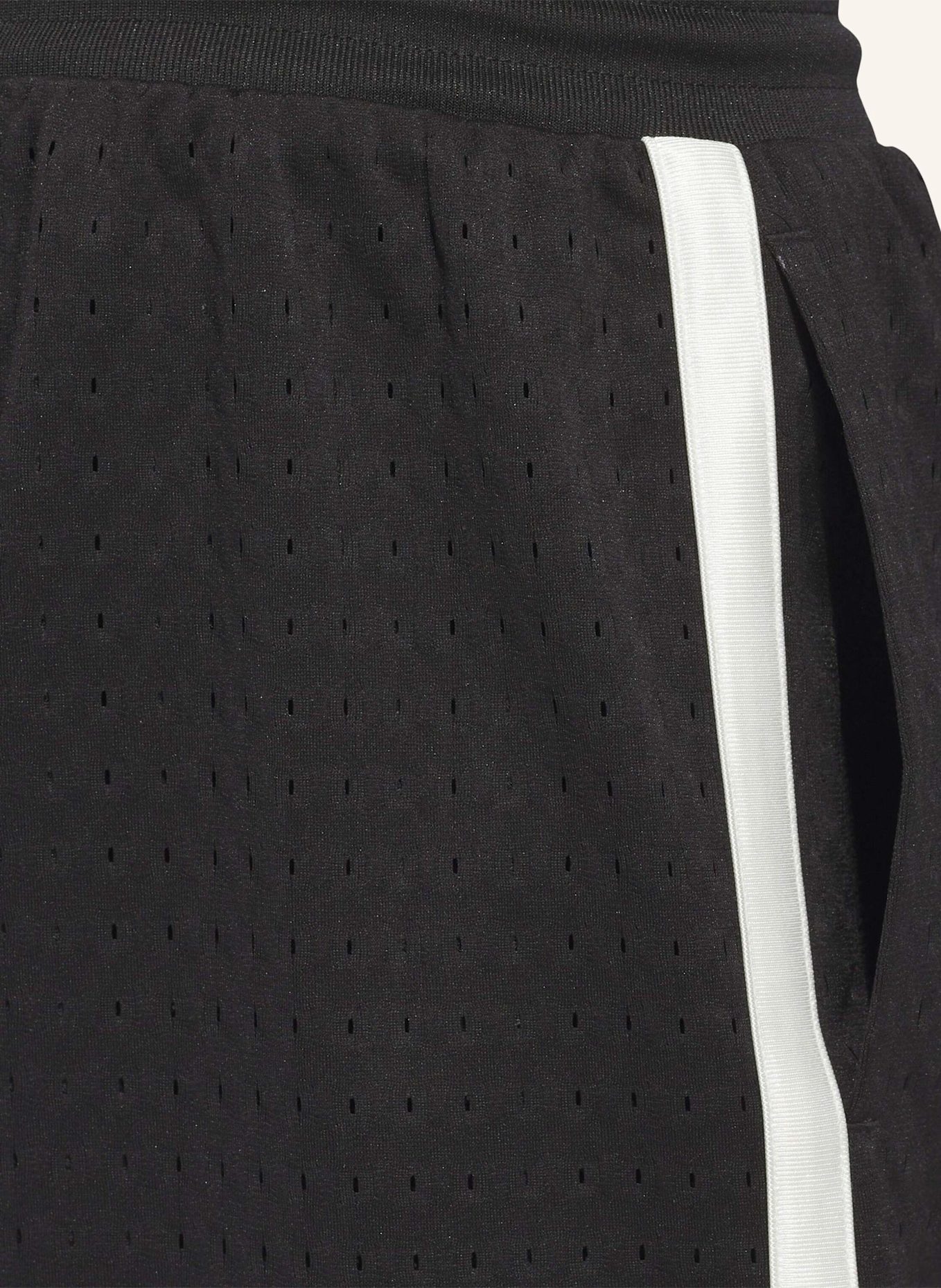 adidas Trainingsshorts ORIGINALS BASKETBALL: SCHWARZ/ WEISS