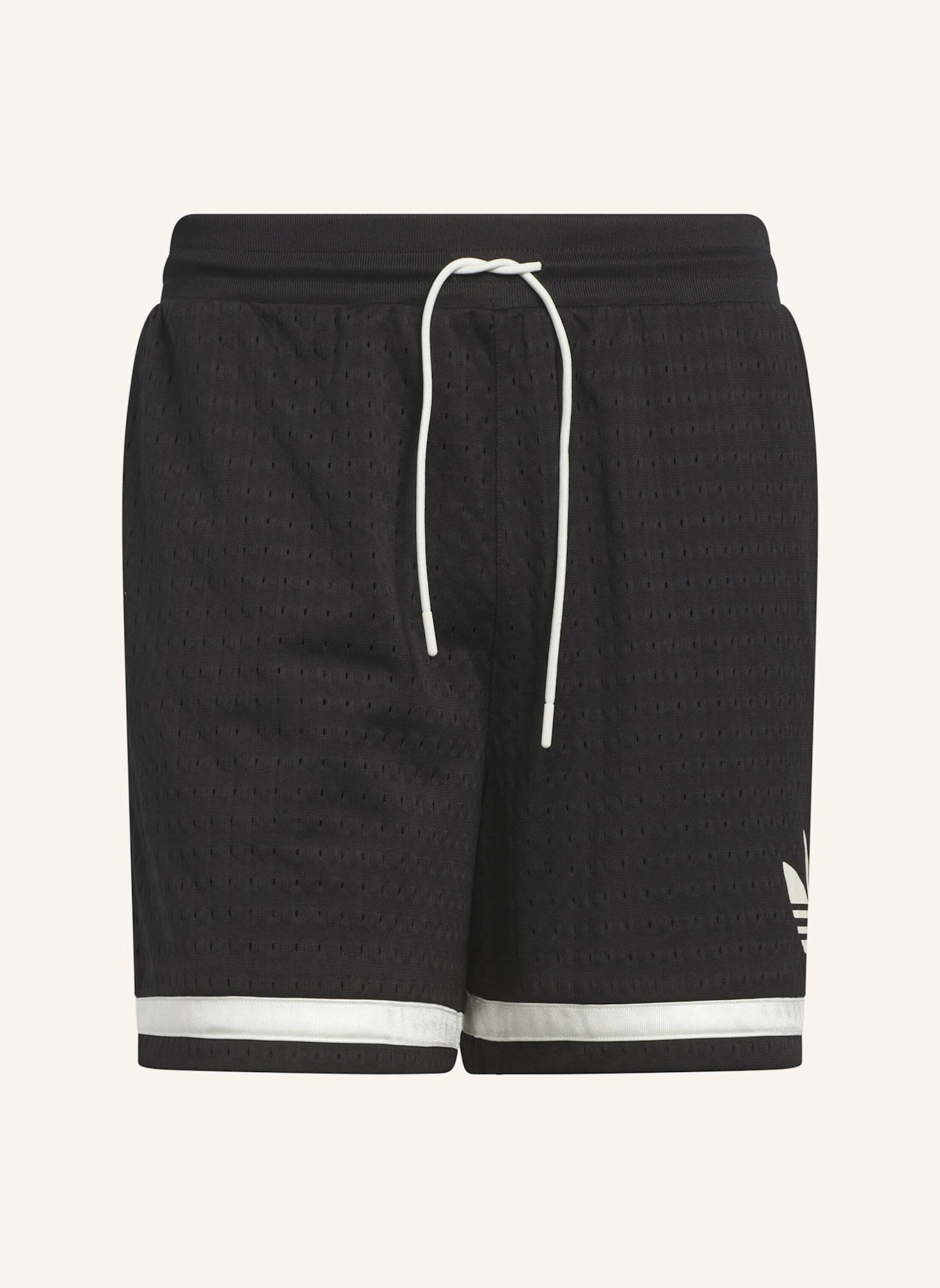 adidas Trainingsshorts ORIGINALS BASKETBALL: SCHWARZ/ WEISS